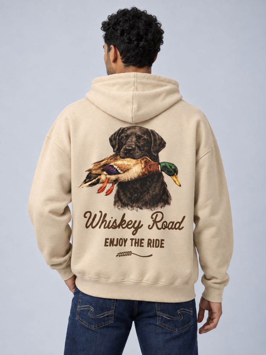 Whiskey Road Dog Duck Hoodie
