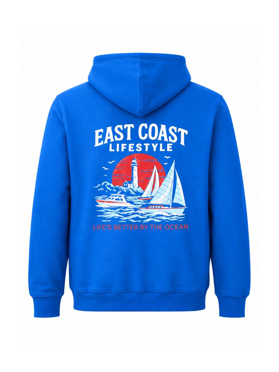 East Coast Lifestyle Summer Sailing Hoodie