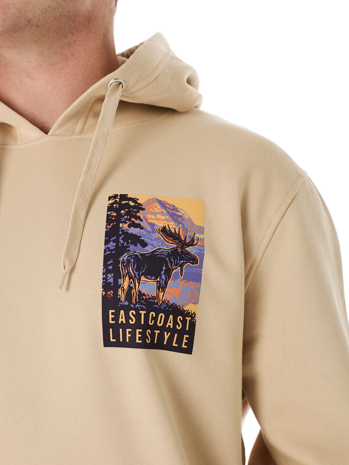 East Coast Lifestyle Moose Hoodie