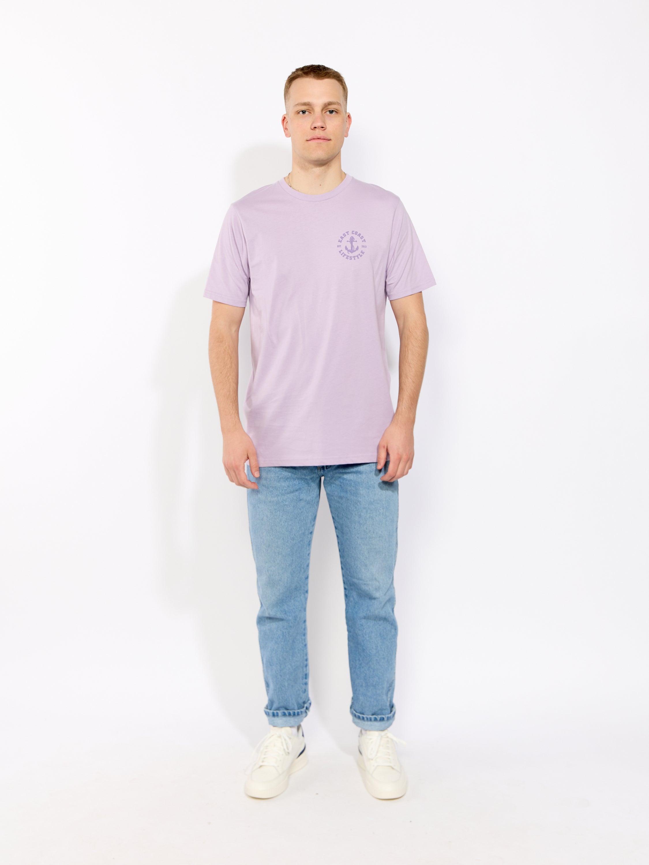 East Coast Lifestyle Small Crest Tee