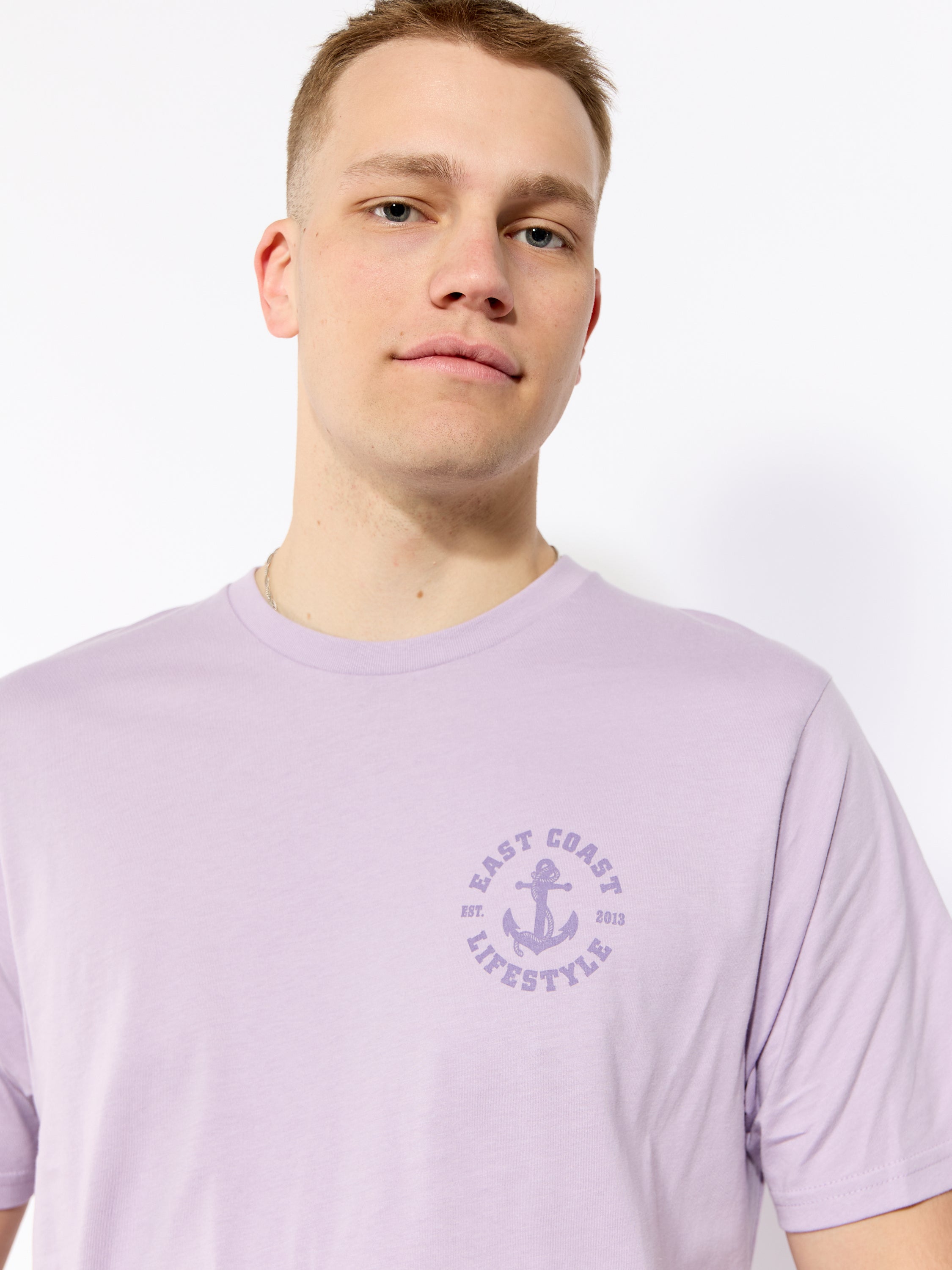 East Coast Lifestyle Small Crest Tee