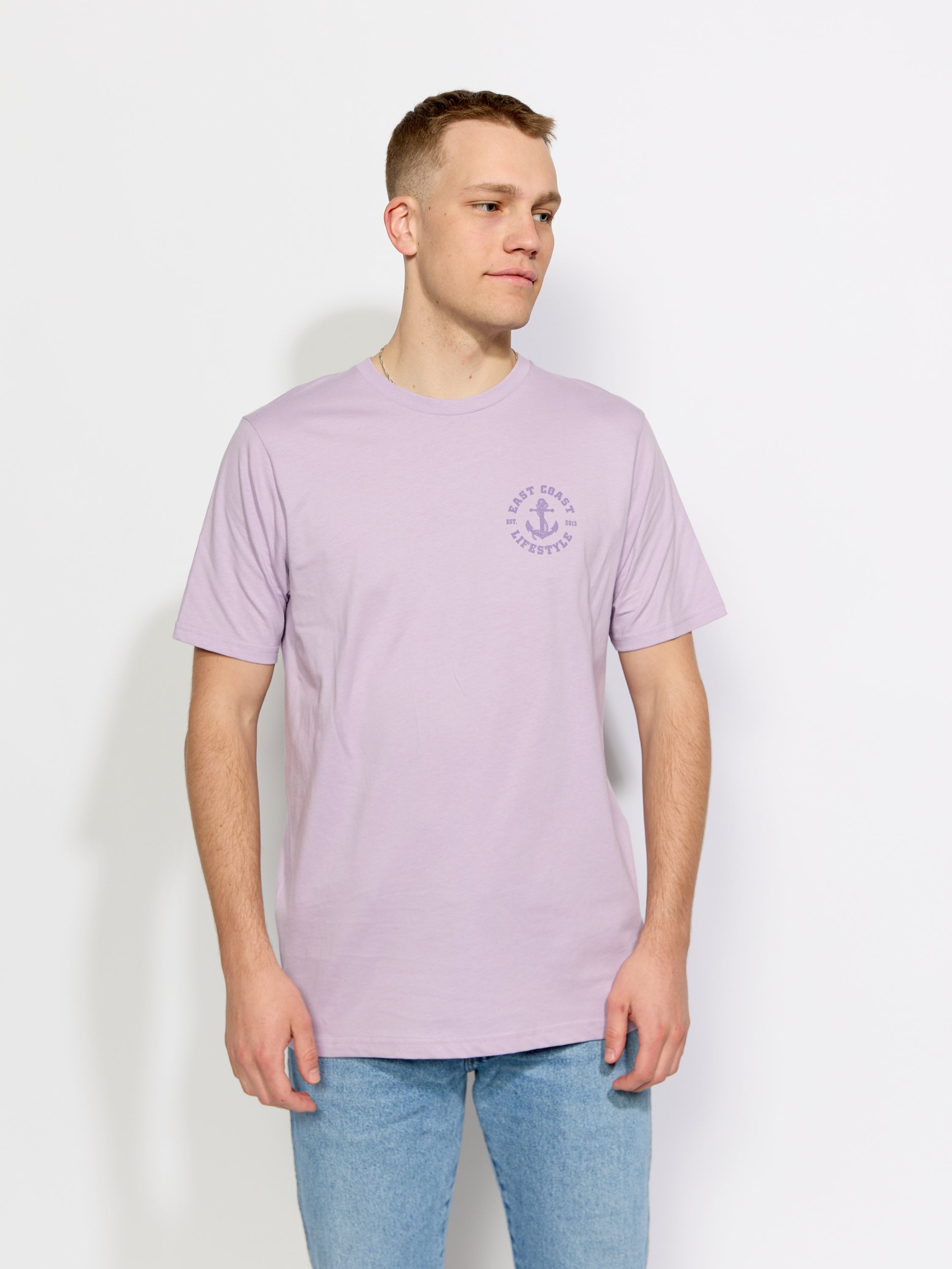 East Coast Lifestyle Small Crest Tee