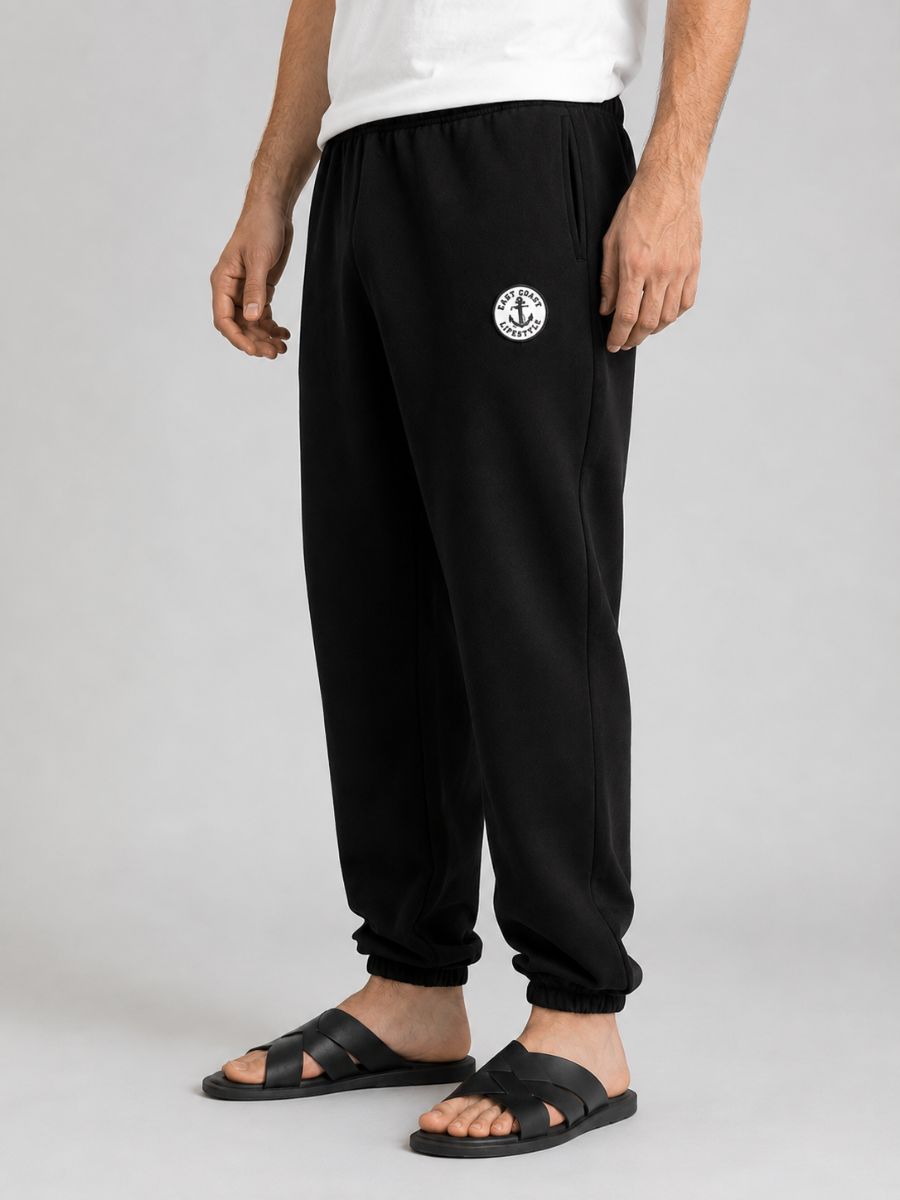 East Coast Lifestyle Anchor Patch Sweatpants