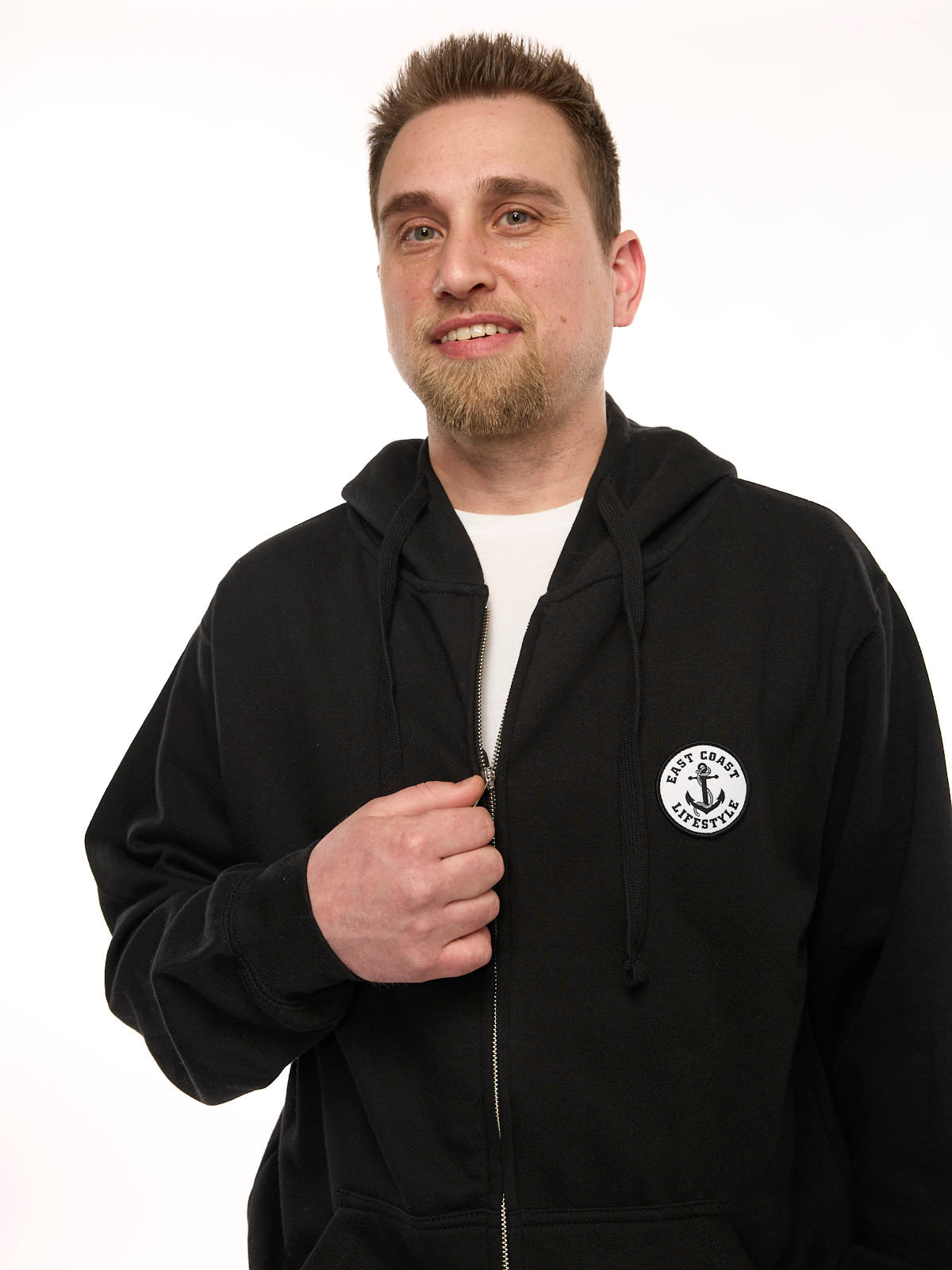 East Coast Lifestyle Zip Up Hoodie