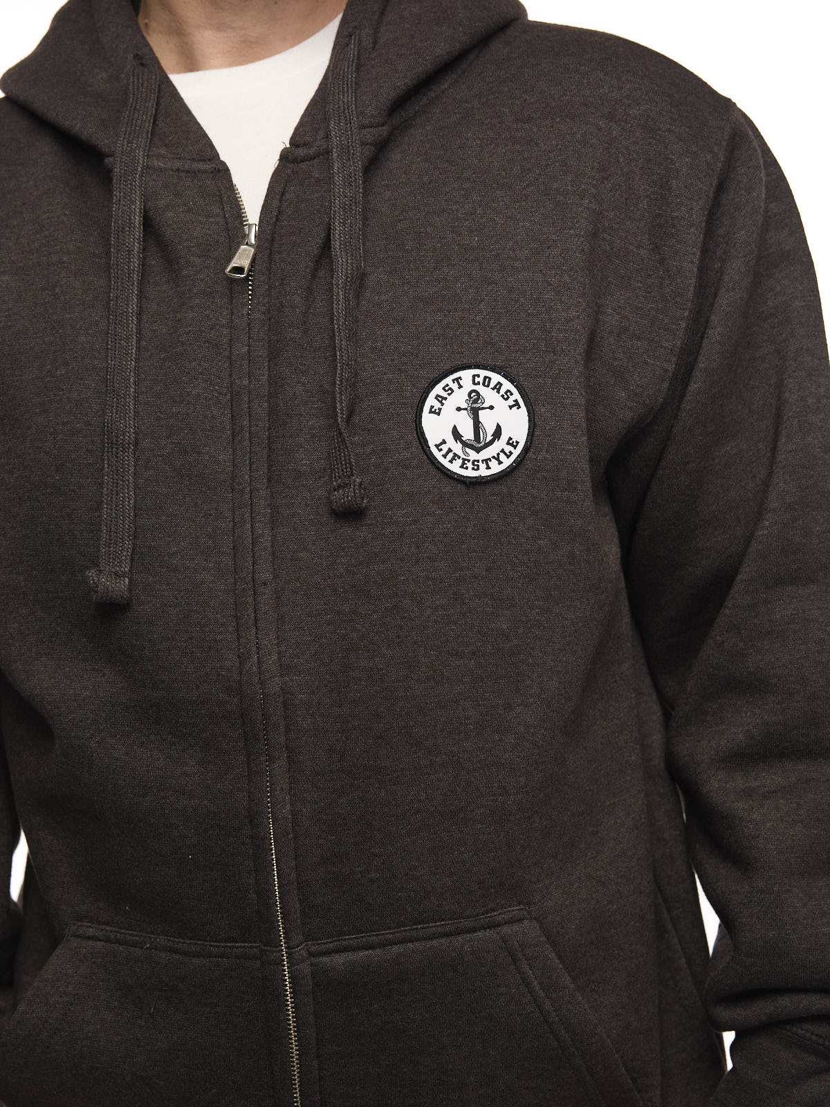 East Coast Lifestyle Zip Up Hoodie