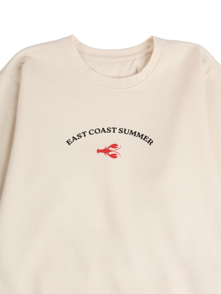 East Coast Summer Lobster Crew Sweatshirt