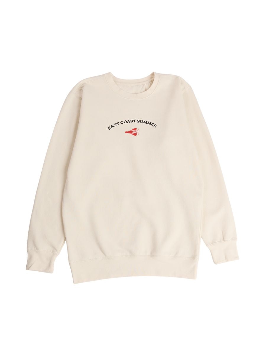 East Coast Summer Lobster Crew Sweatshirt