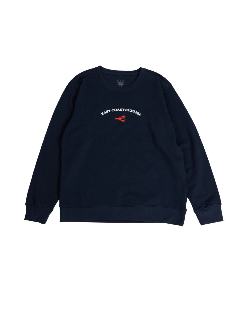 East Coast Summer Lobster Crew Sweatshirt