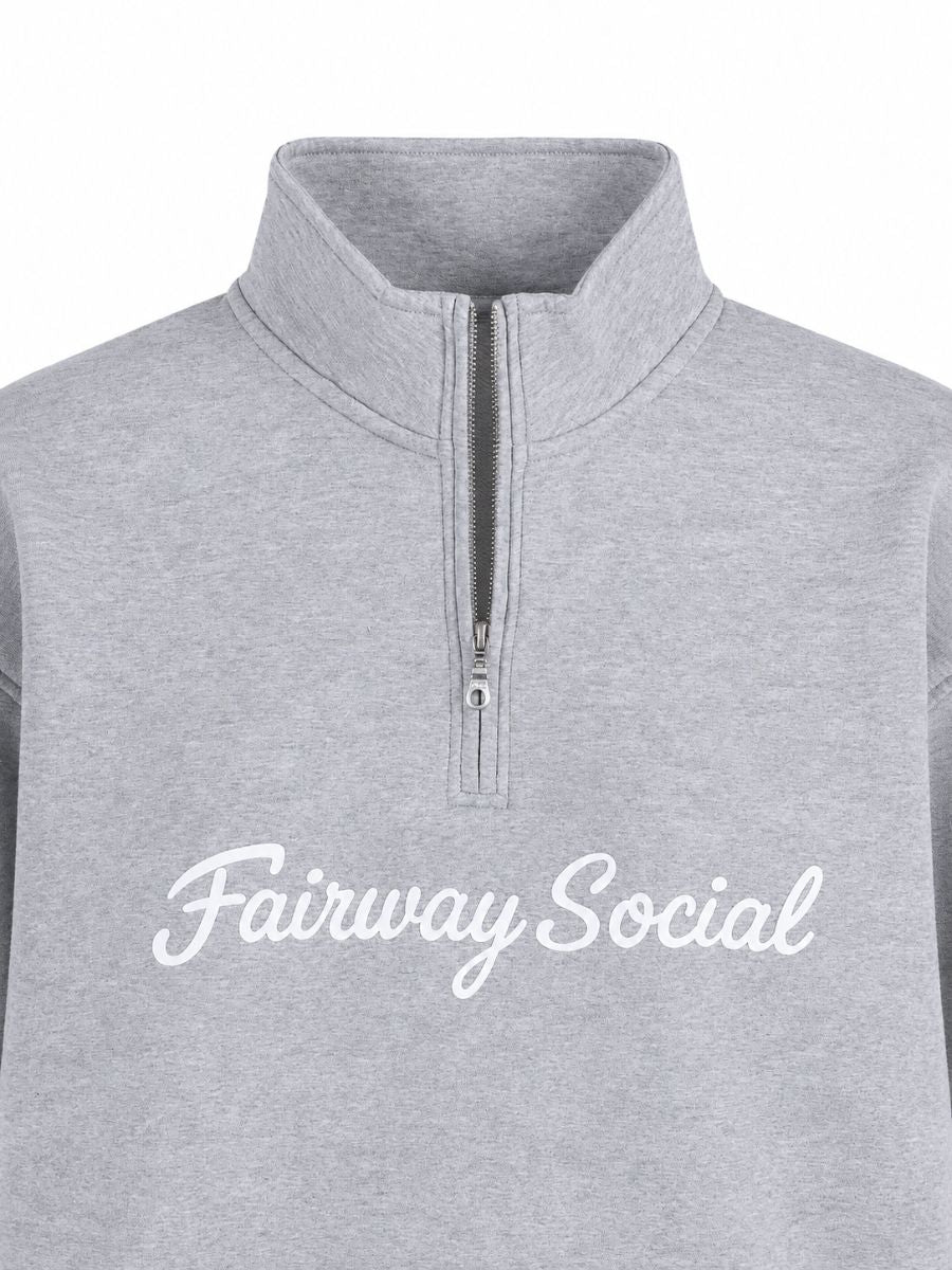Fairway Social 1/4 Zip Sweatshirt