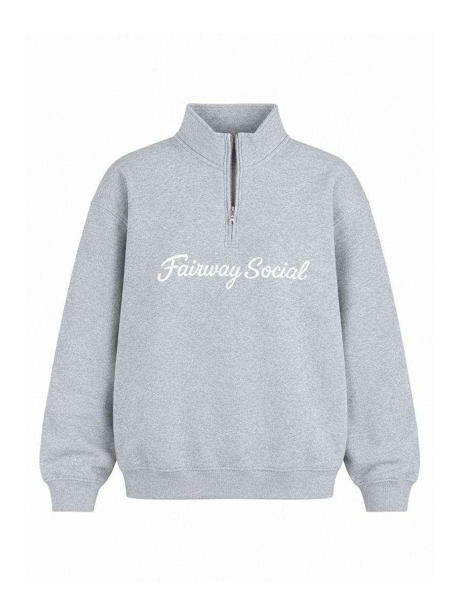 Fairway Social 1/4 Zip Sweatshirt