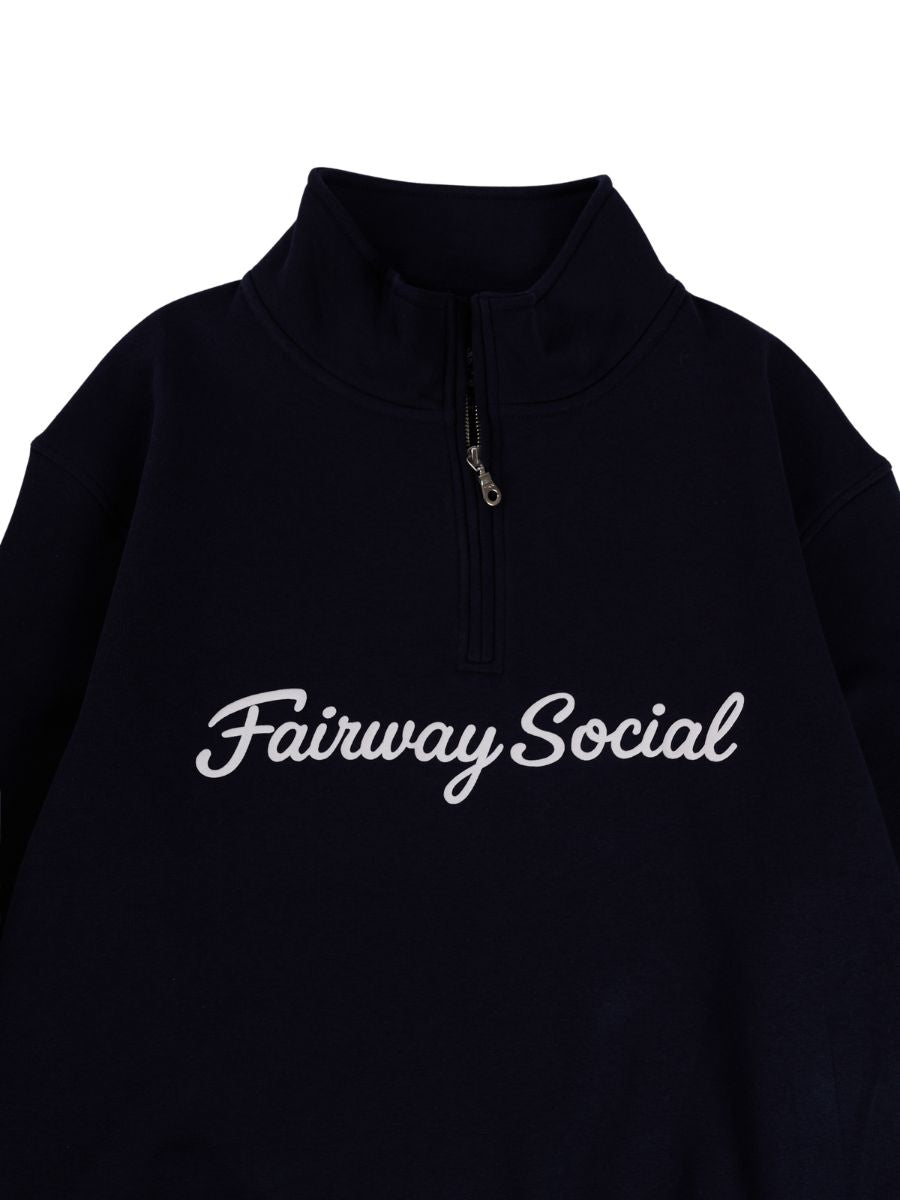 Fairway Social 1/4 Zip Sweatshirt