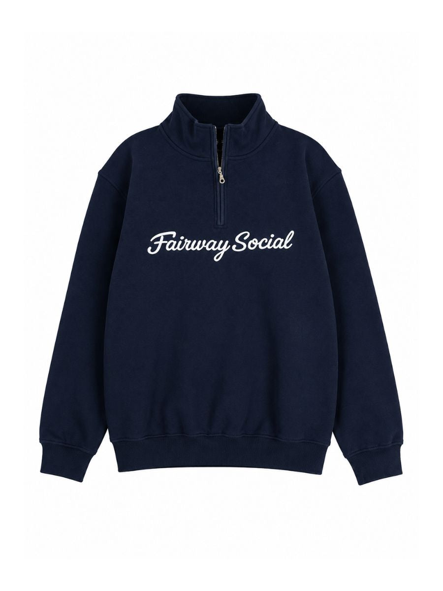 Fairway Social 1/4 Zip Sweatshirt