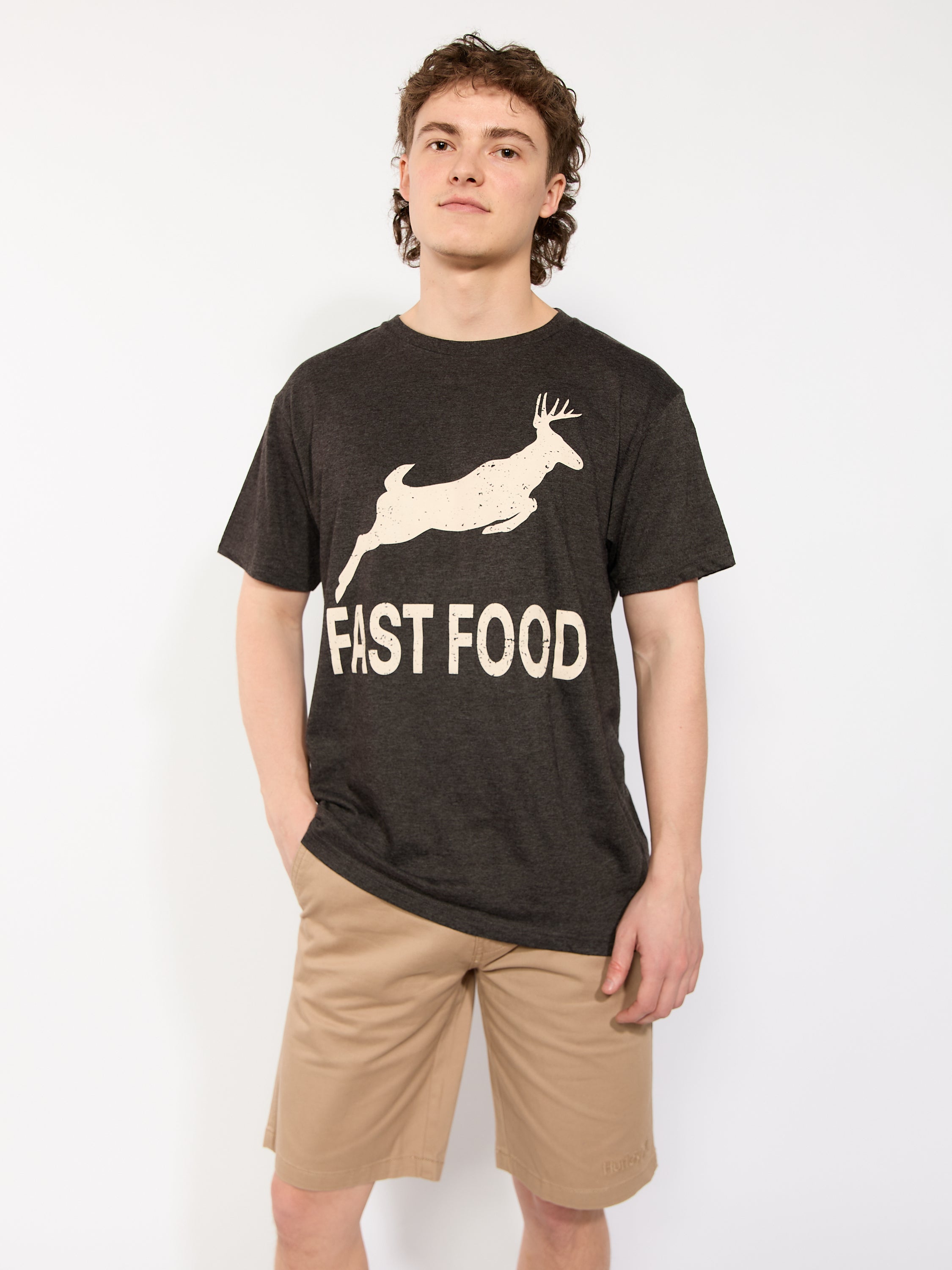 Fast Food Deer Tee