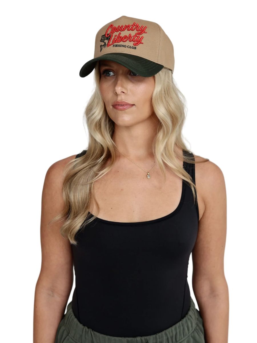 Country Liberty Fishing Club Hat