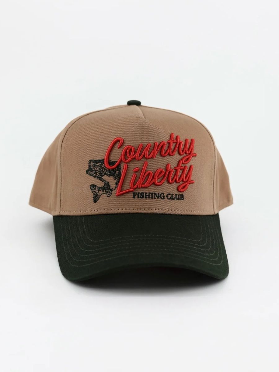 Country Liberty Fishing Club Hat