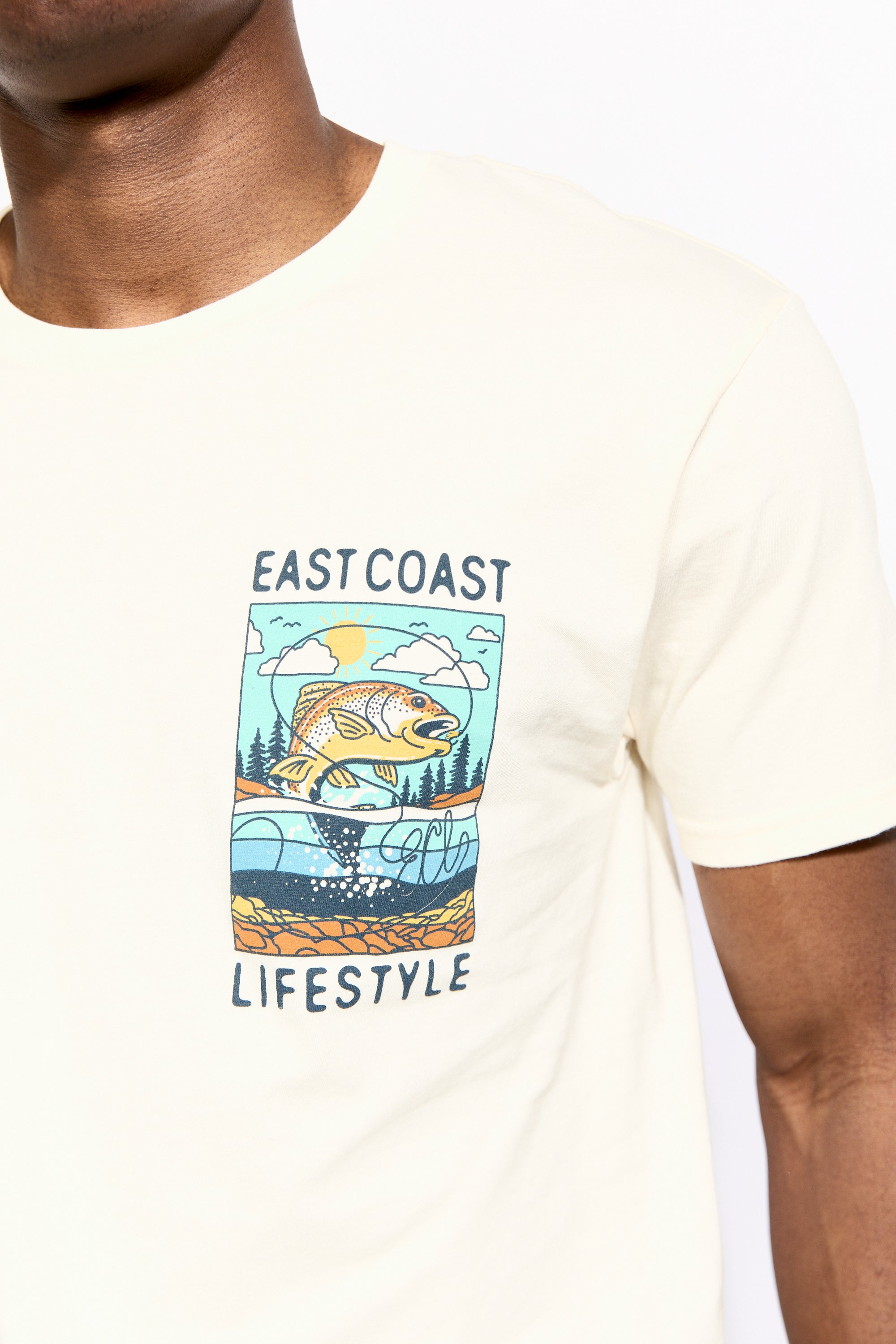East Coast Lifestyle Fly Fishing Tee