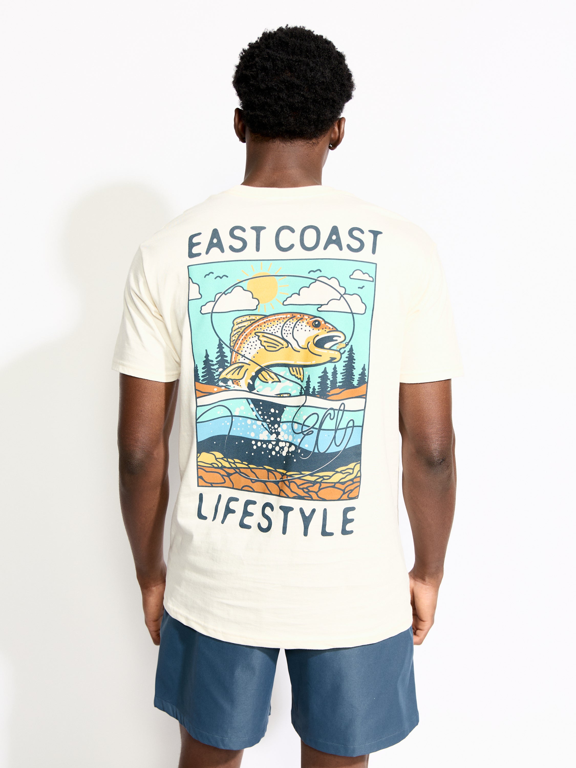 East Coast Lifestyle Fly Fishing Tee