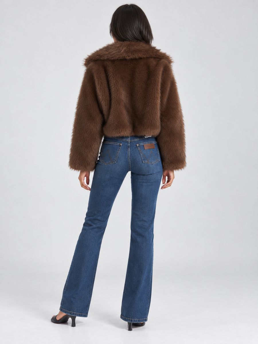 Foxy Faux Fur Jacket