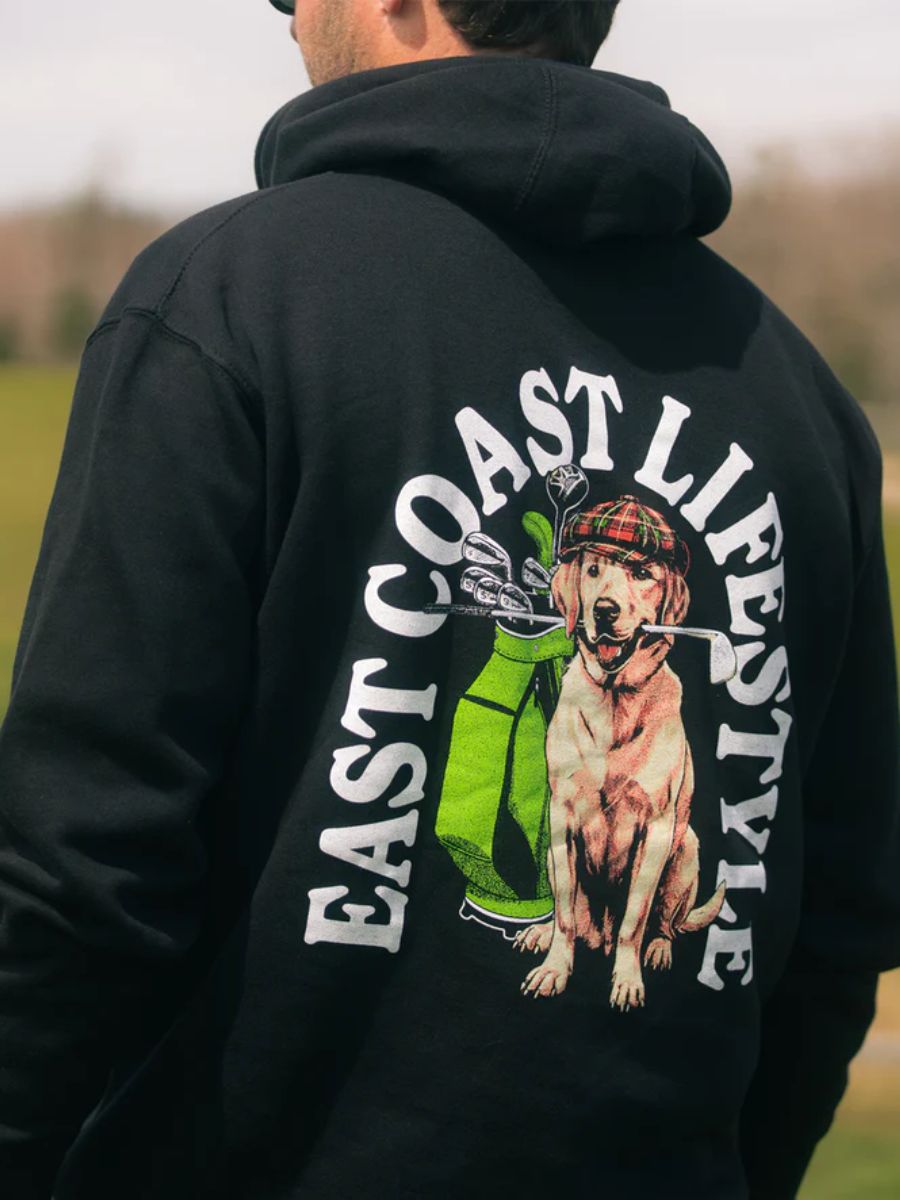 East Coast Lifestyle Golf Dog Hoodie