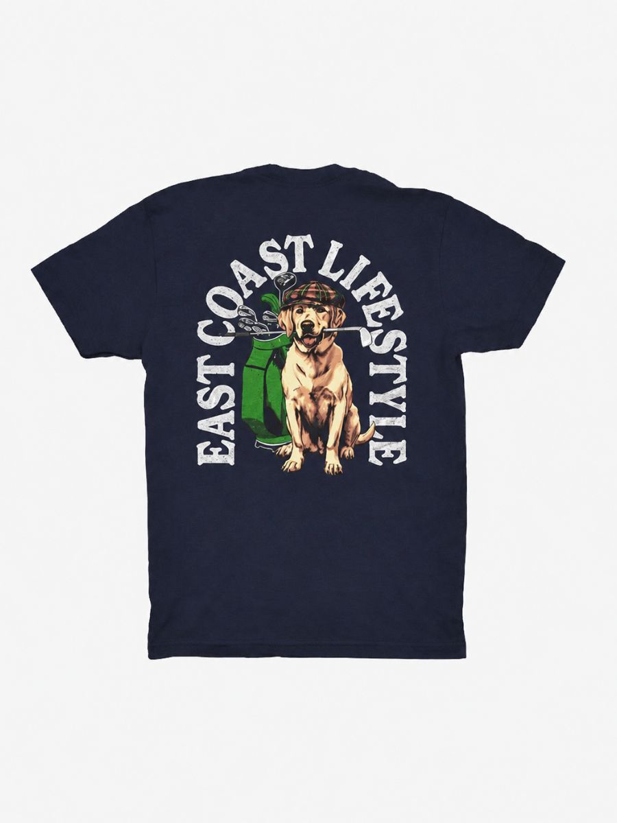 East Coast Lifestyle Golf Dog Tee