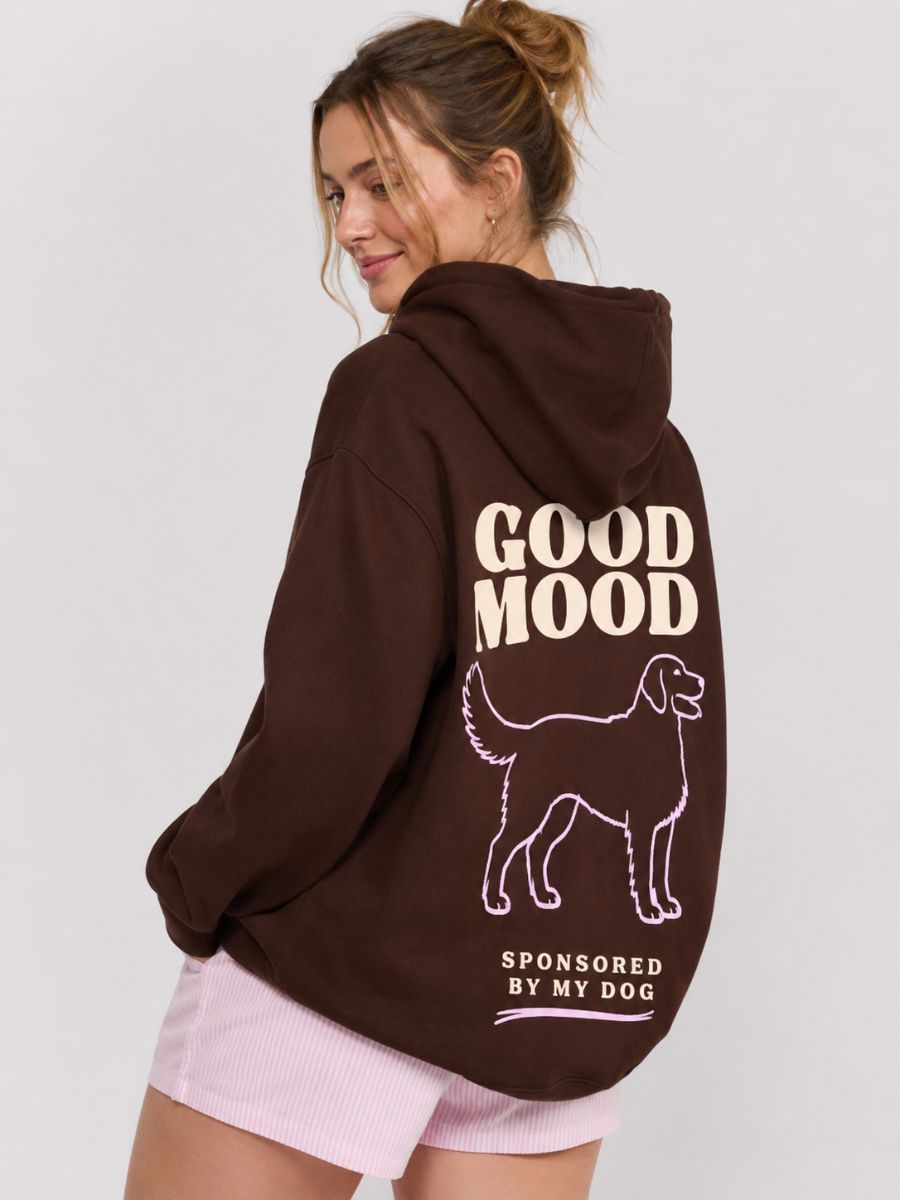 Good Mood Dog Mom Hoodie