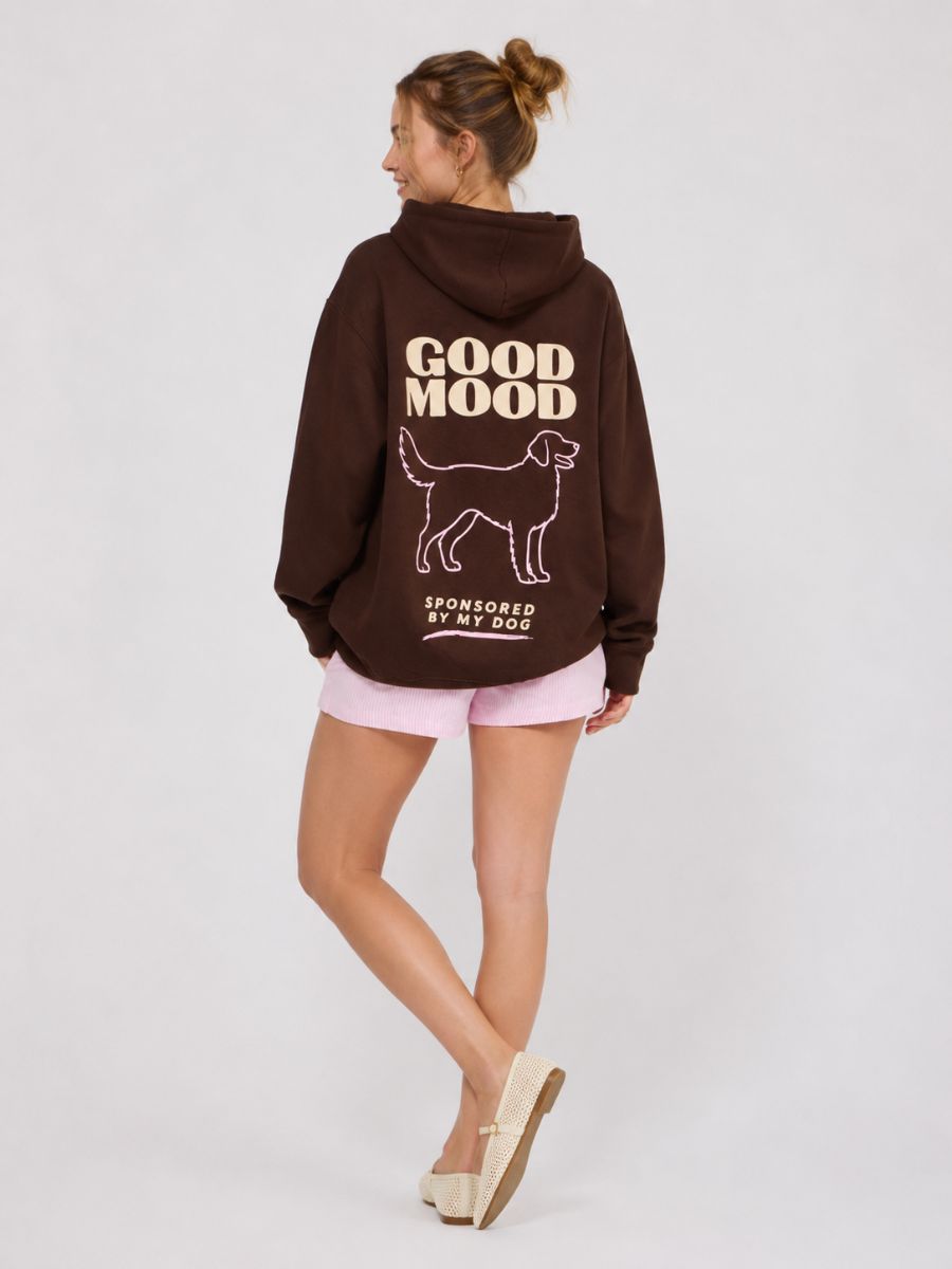 Good Mood Dog Mom Hoodie