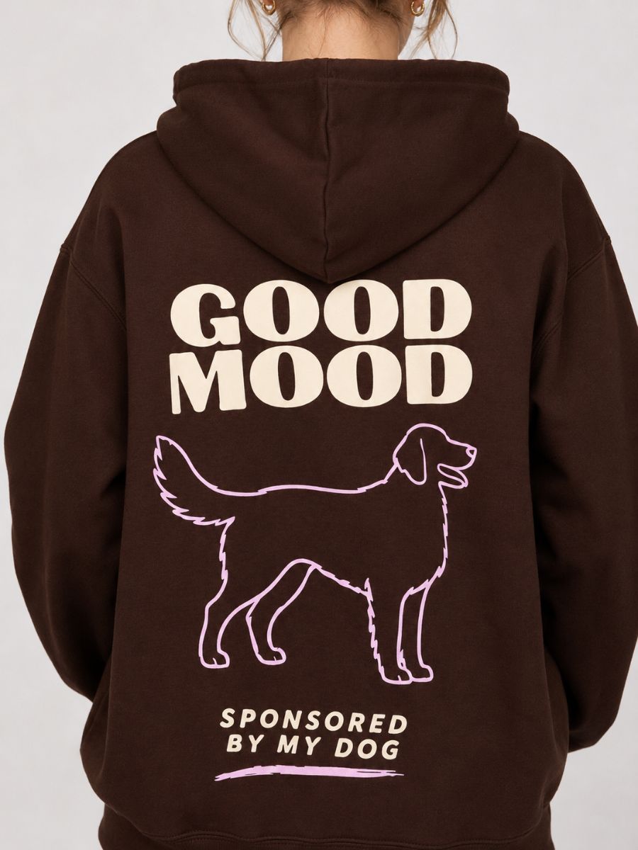 Good Mood Dog Mom Hoodie