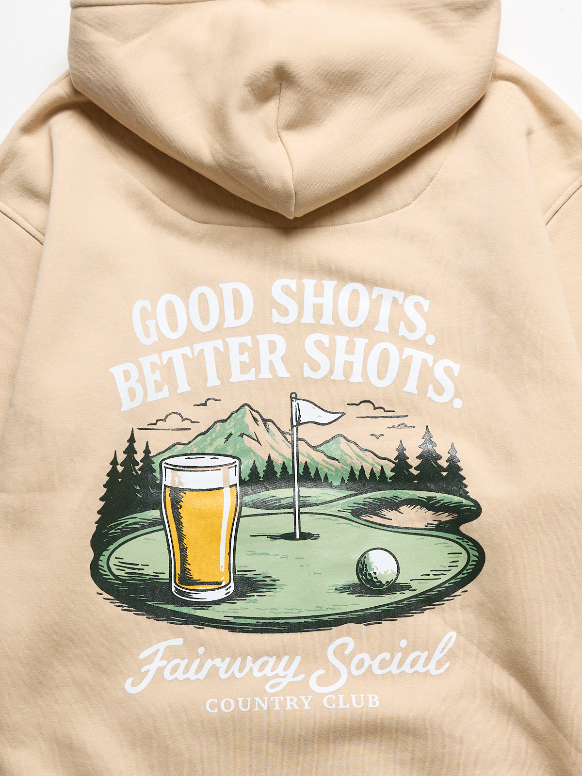 Fairway Social Good Shots Better Shots Hoodie