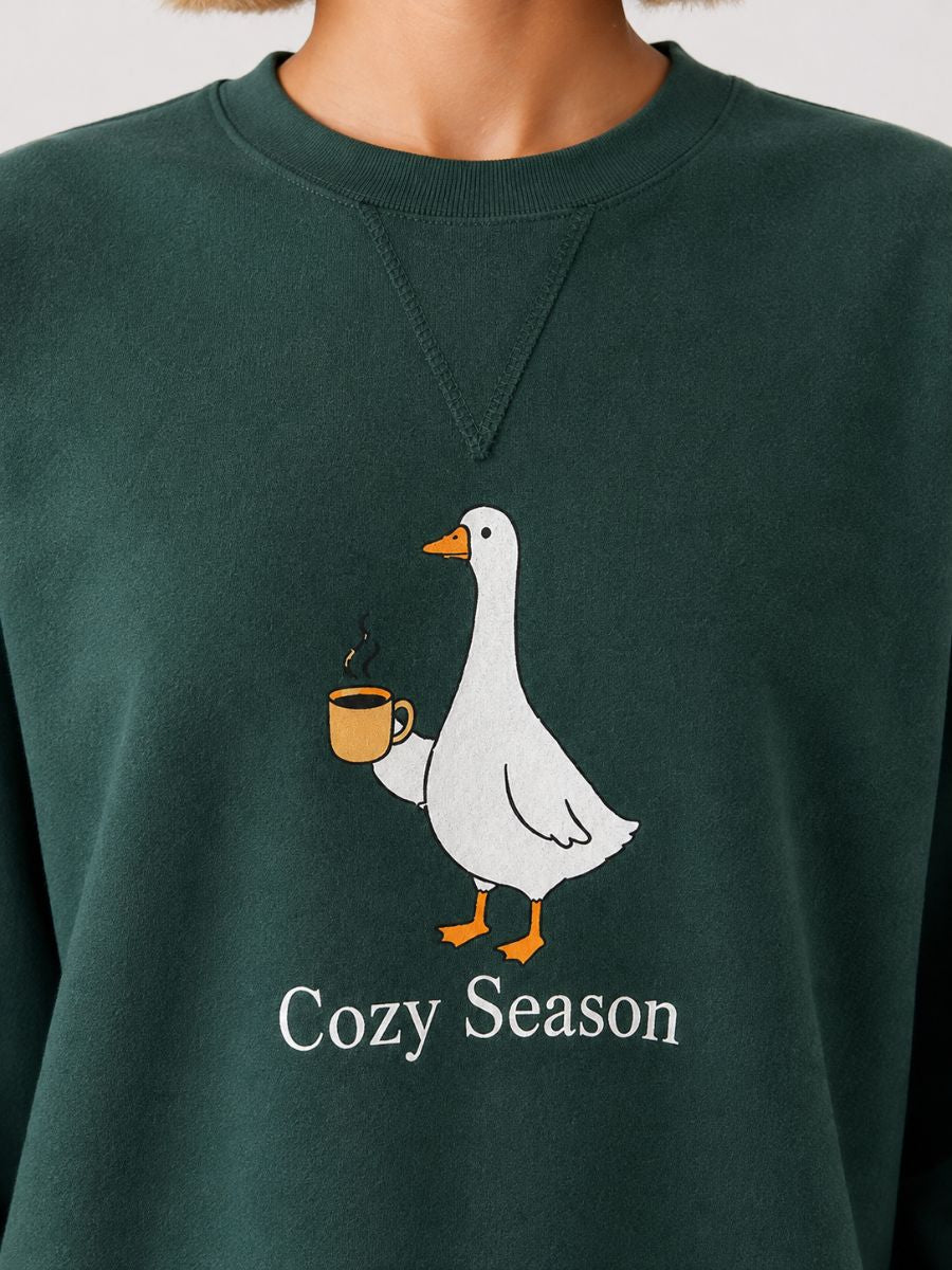 Cozy Goose Crewneck Sweatshirt