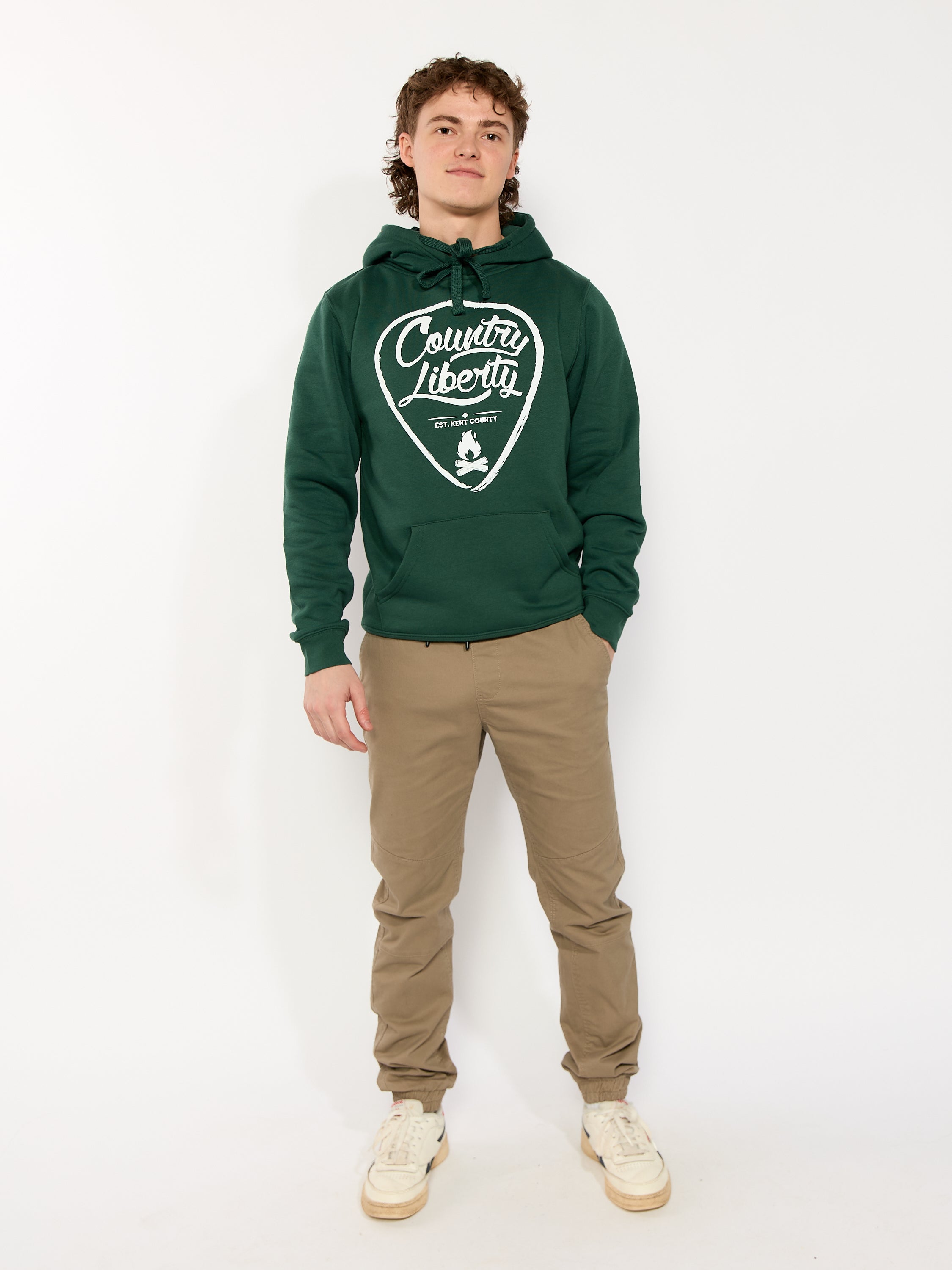 Country Liberty Guitar Pick Hoodie
