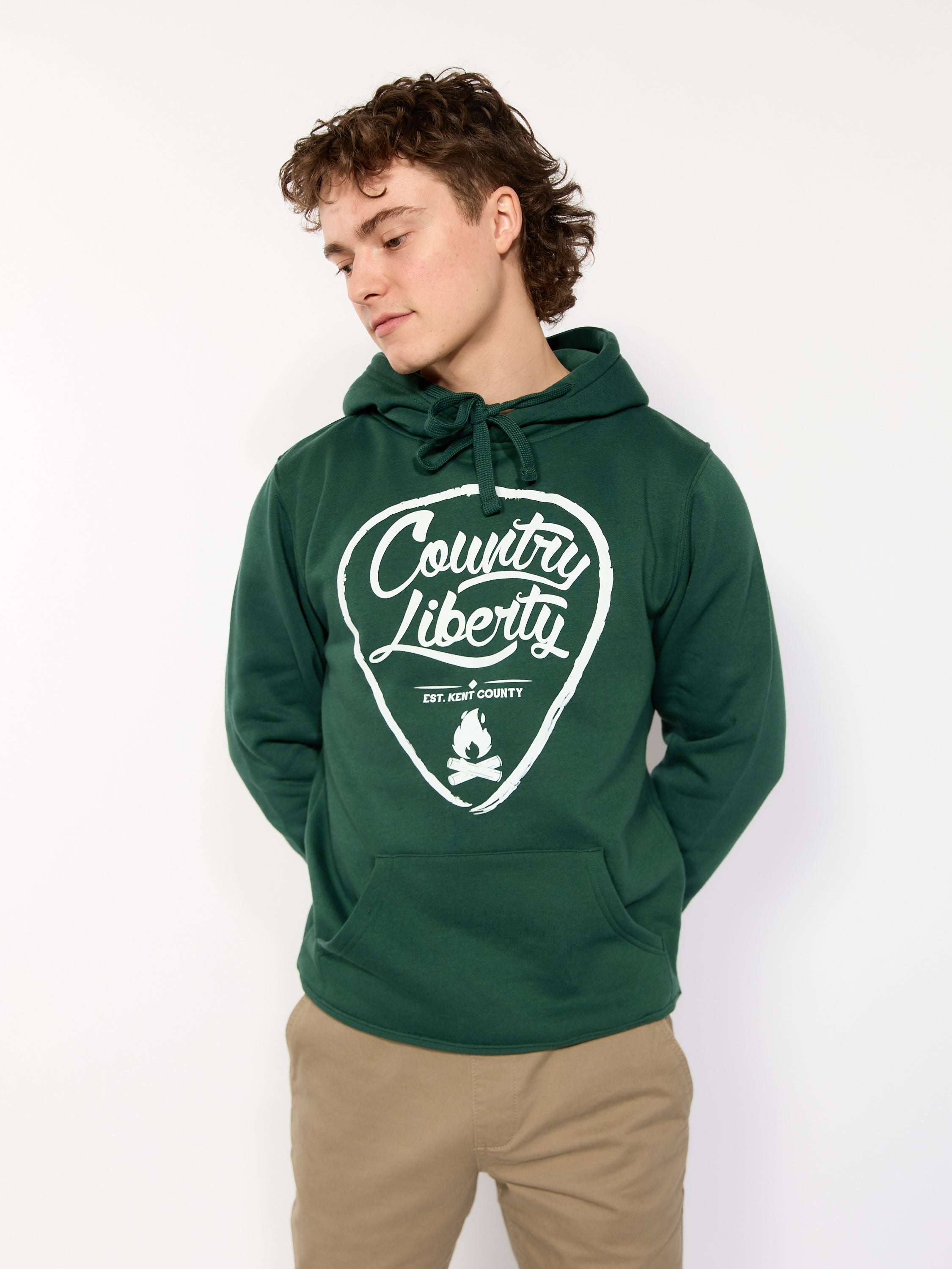 Country Liberty Guitar Pick Hoodie