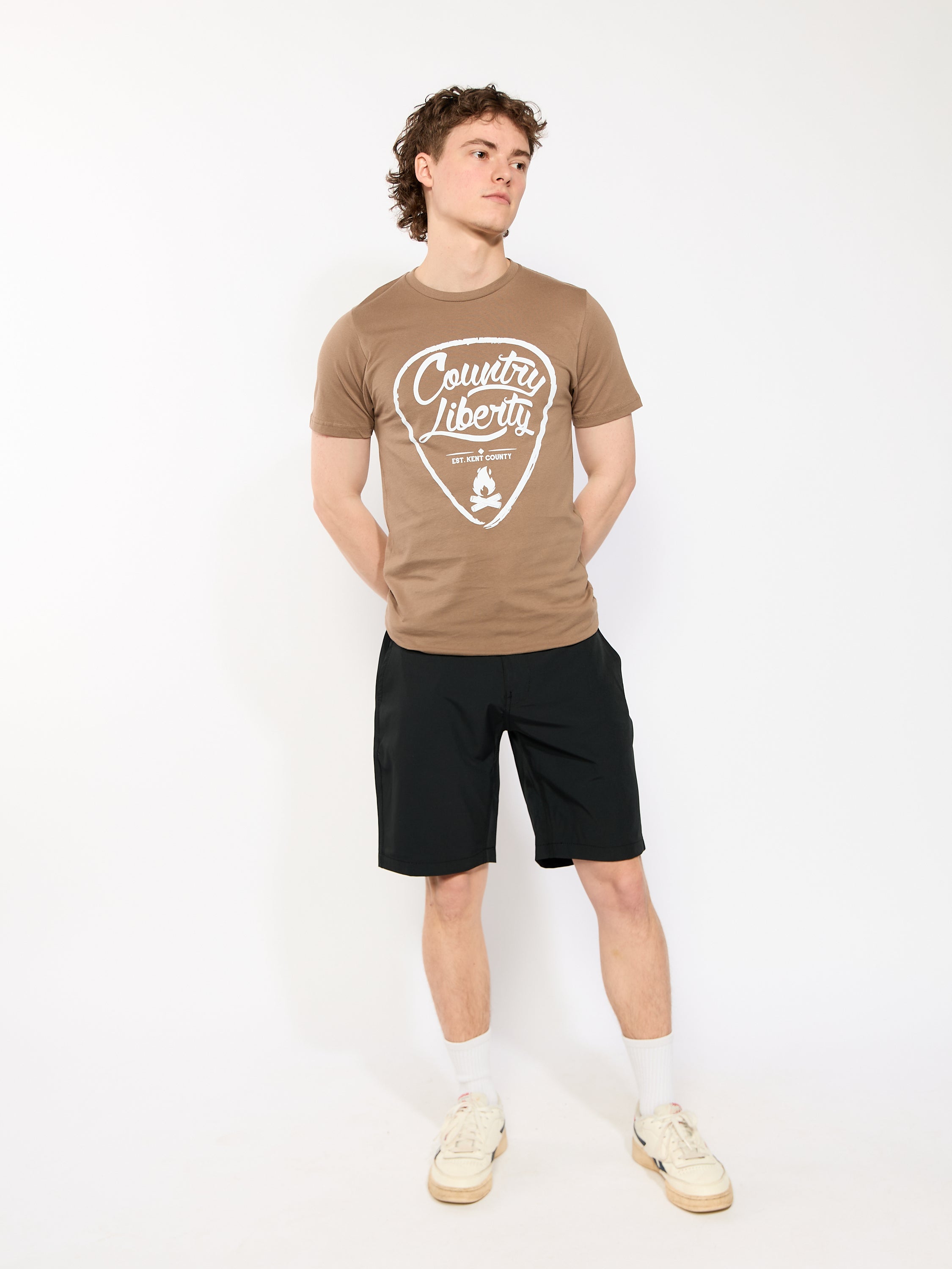 Country Liberty Guitar Pick Tee