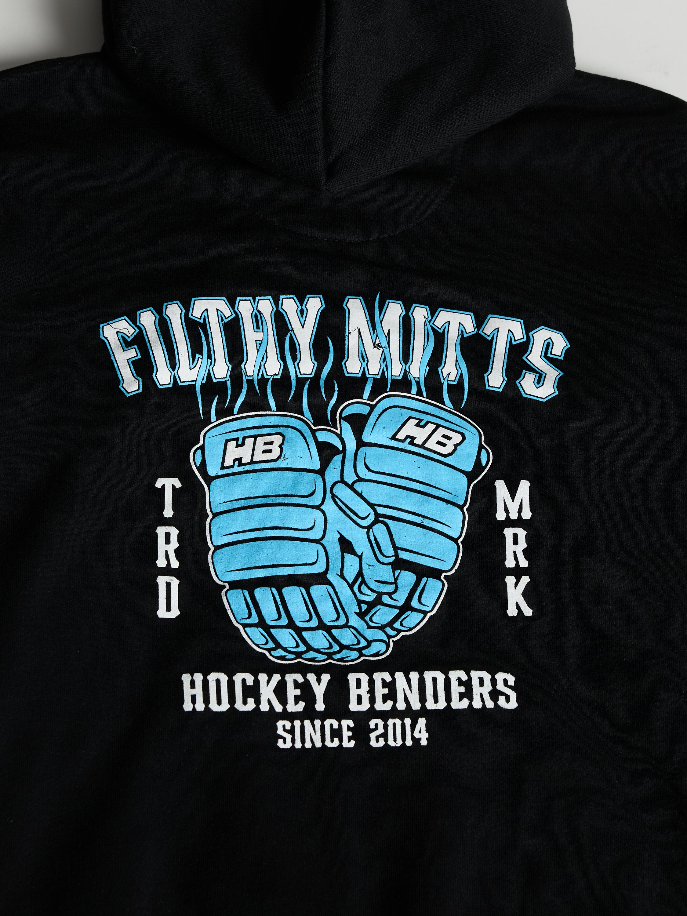 Hockey Benders Filthy Mitts Youth Hoodie