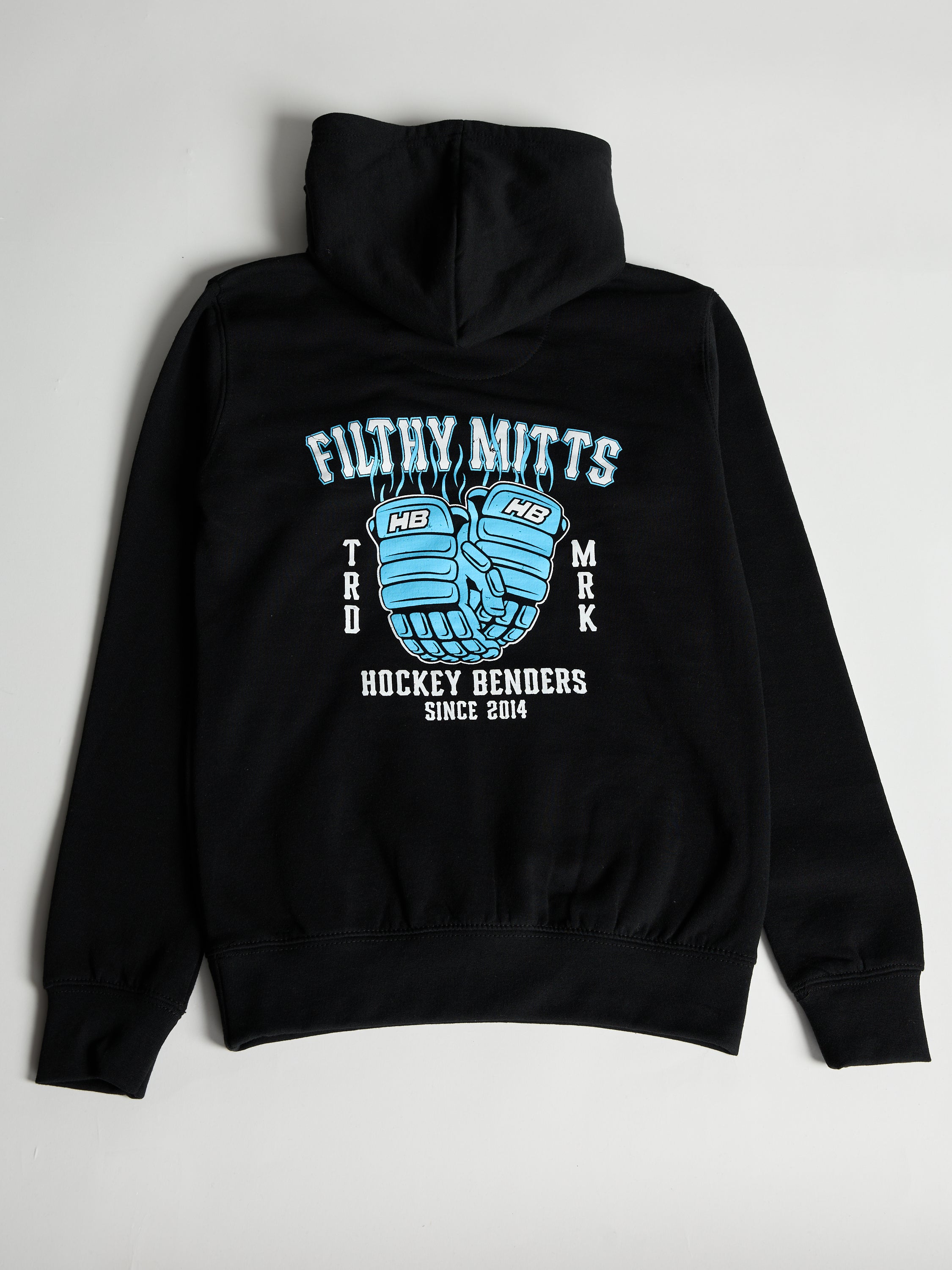 Hockey Benders Filthy Mitts Youth Hoodie