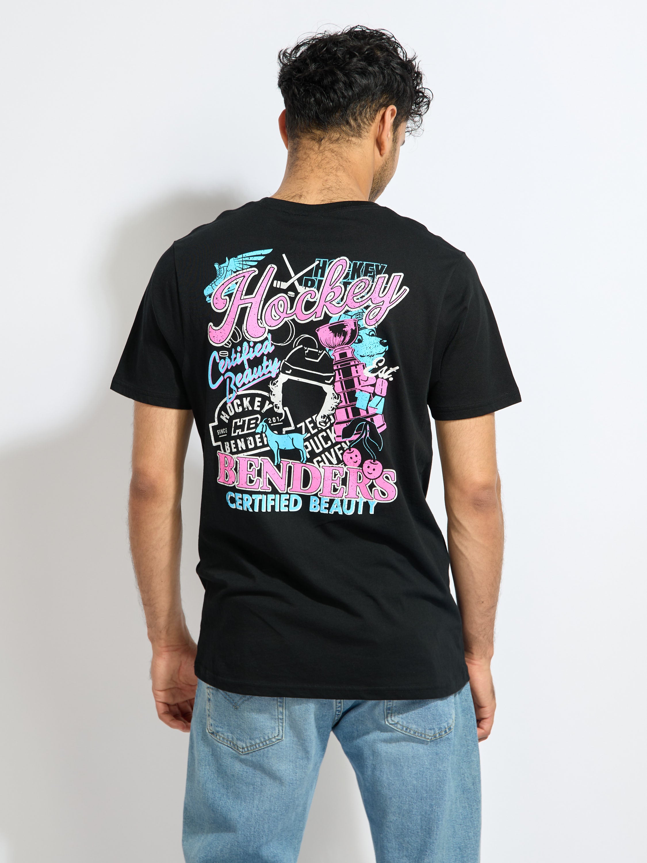 Hockey Benders HB Collage Tee