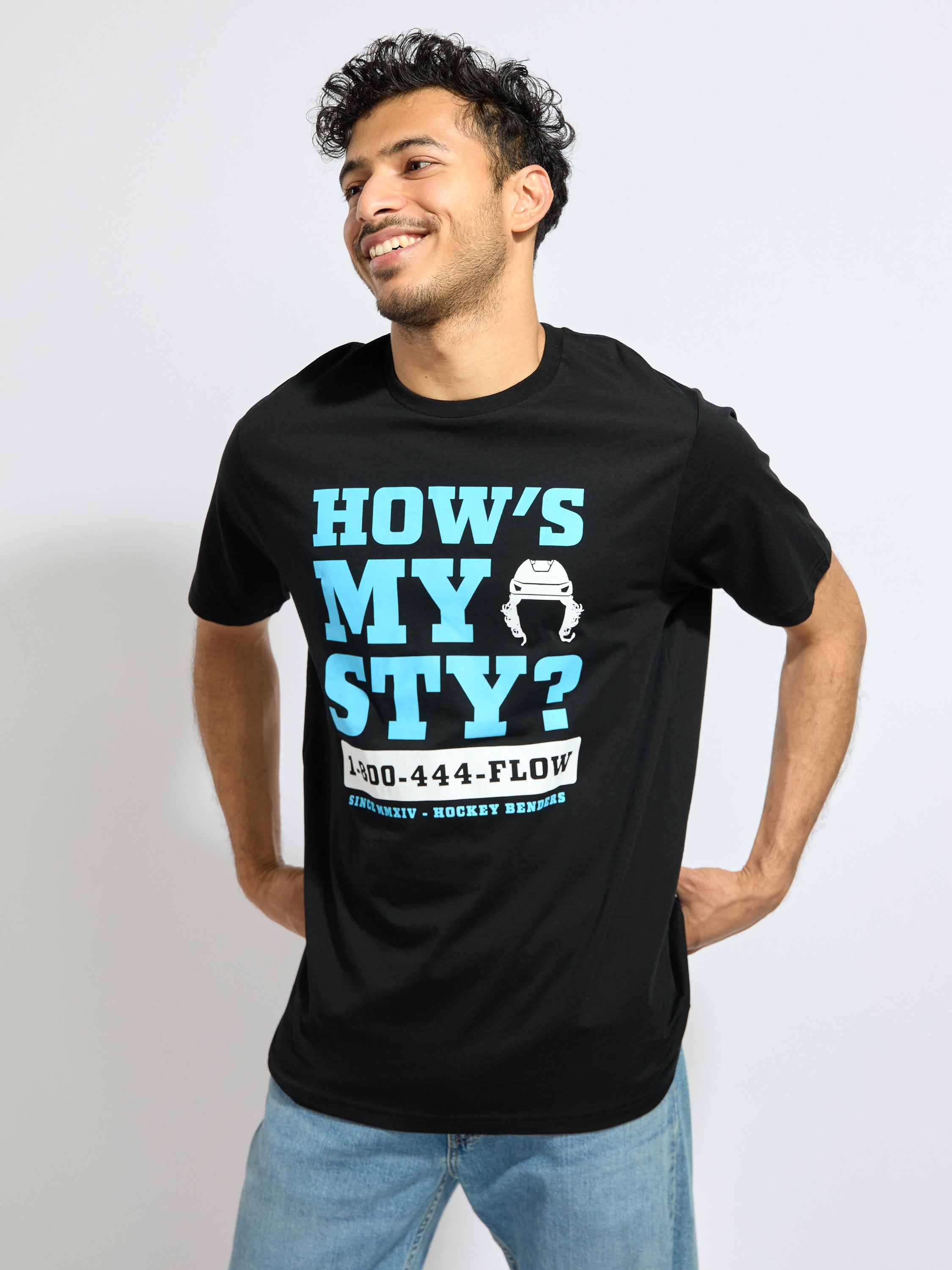 Hockey Benders How's My Sty Tee