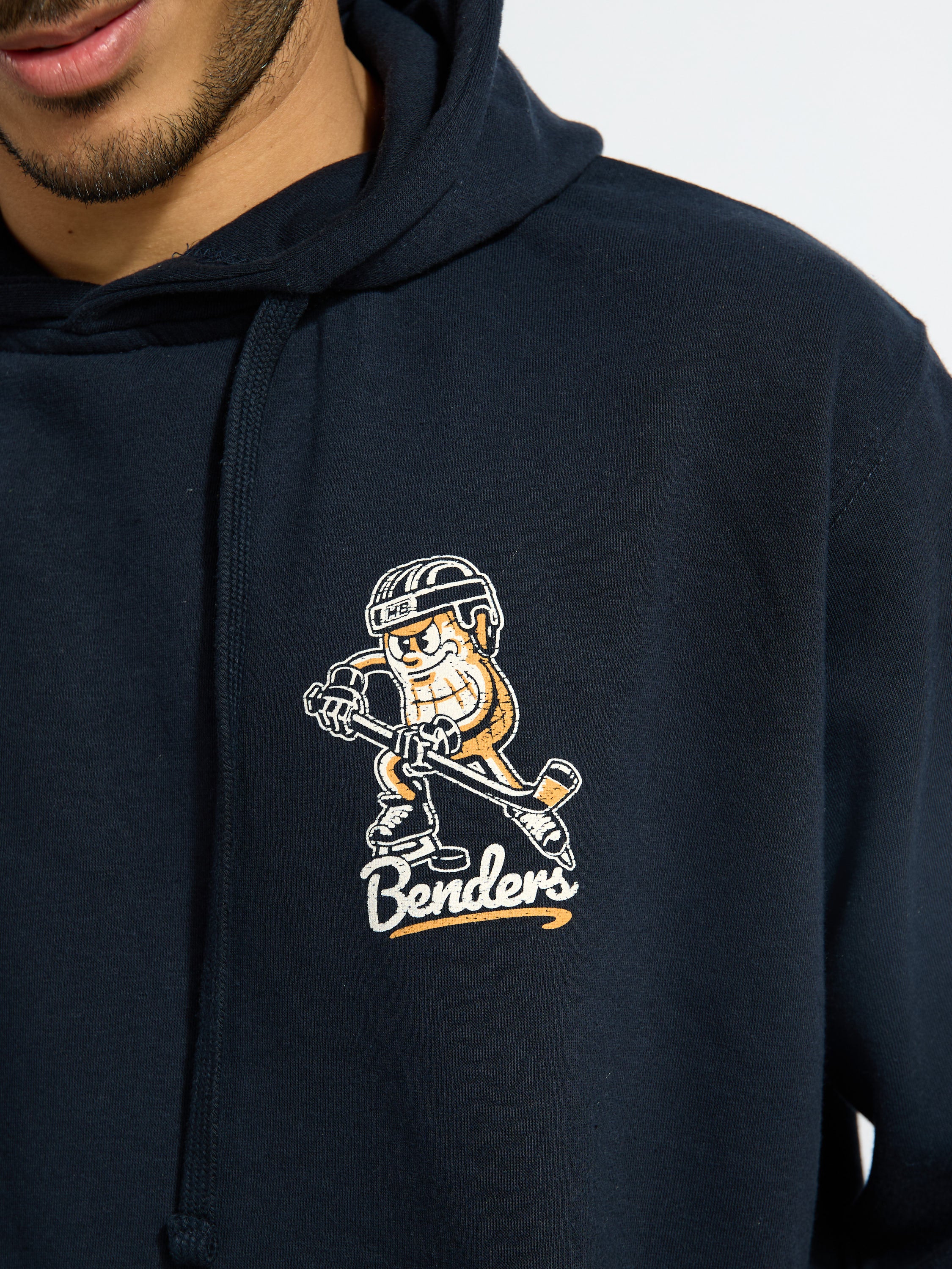 Hockey Benders Left Nut Dangles Hoodie