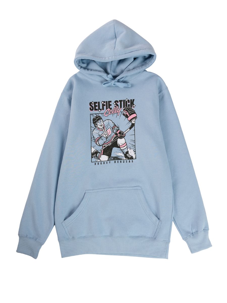 Hockey Benders Selfie Stick Celly Hoodie
