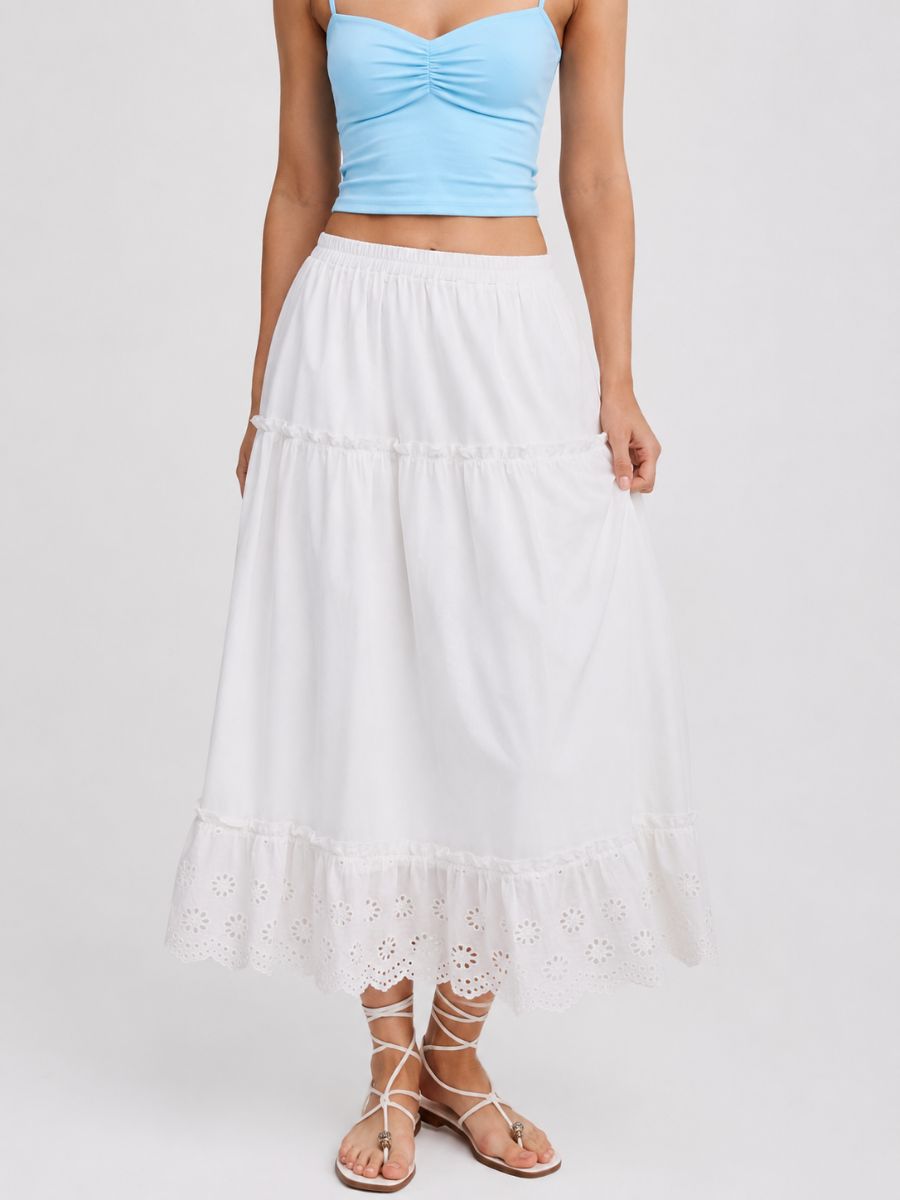 Cammie Flowy Maxi Skirt