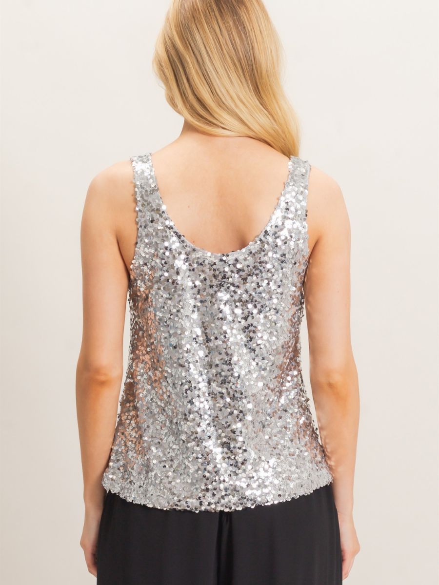 Beth Sequin Tank Top
