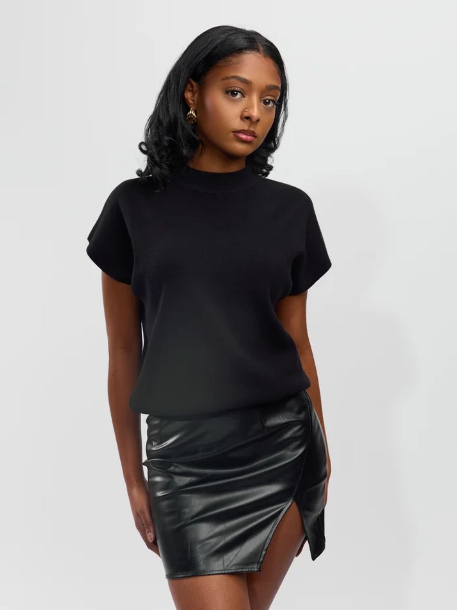 Beckham Mock Neck Sweater