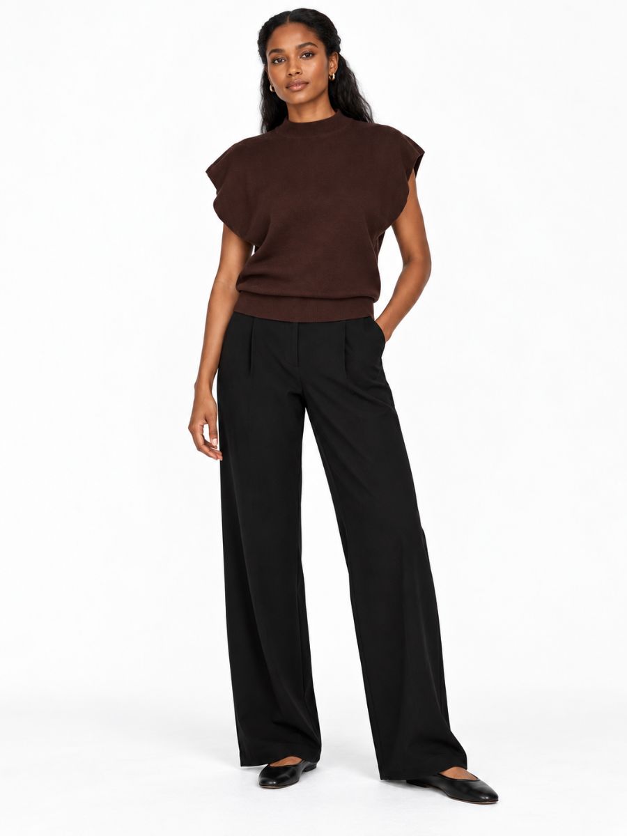 Beckham Mock Neck Sweater