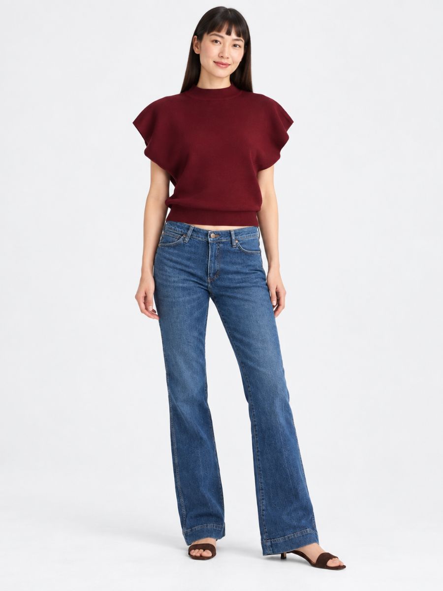 Beckham Mock Neck Sweater