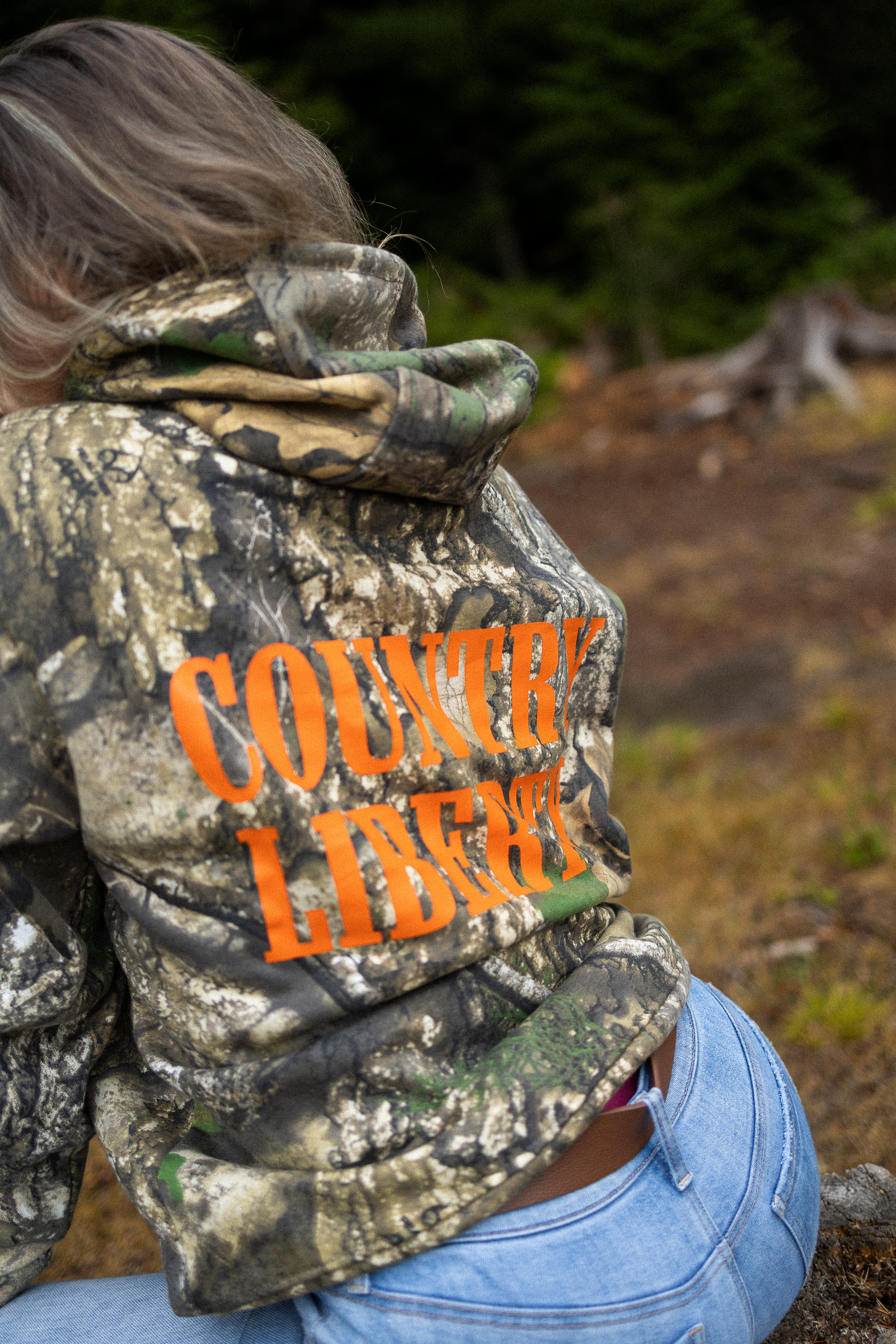 Country Liberty Realtree Hunter Hoodie