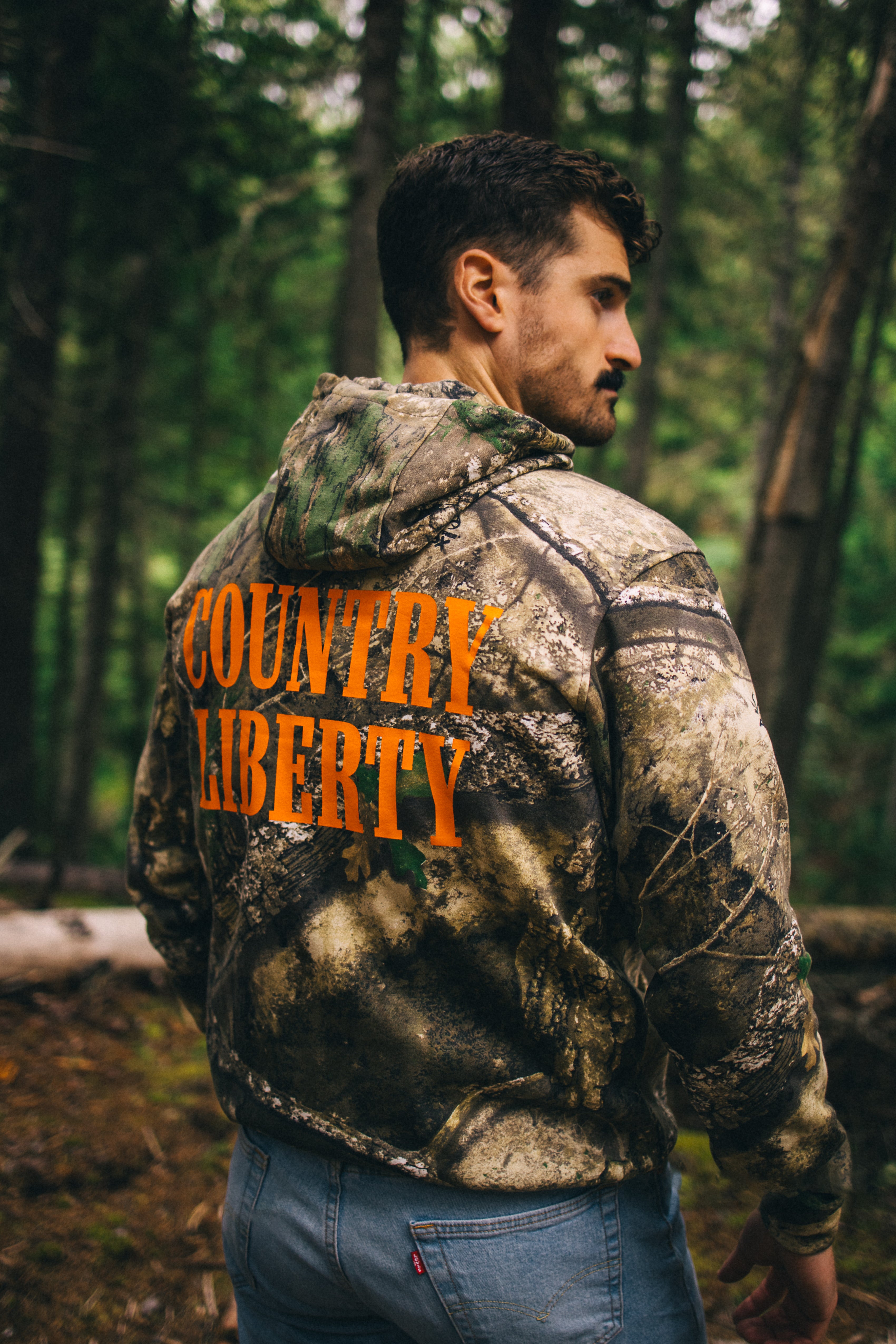 Country Liberty Realtree Hunter Hoodie