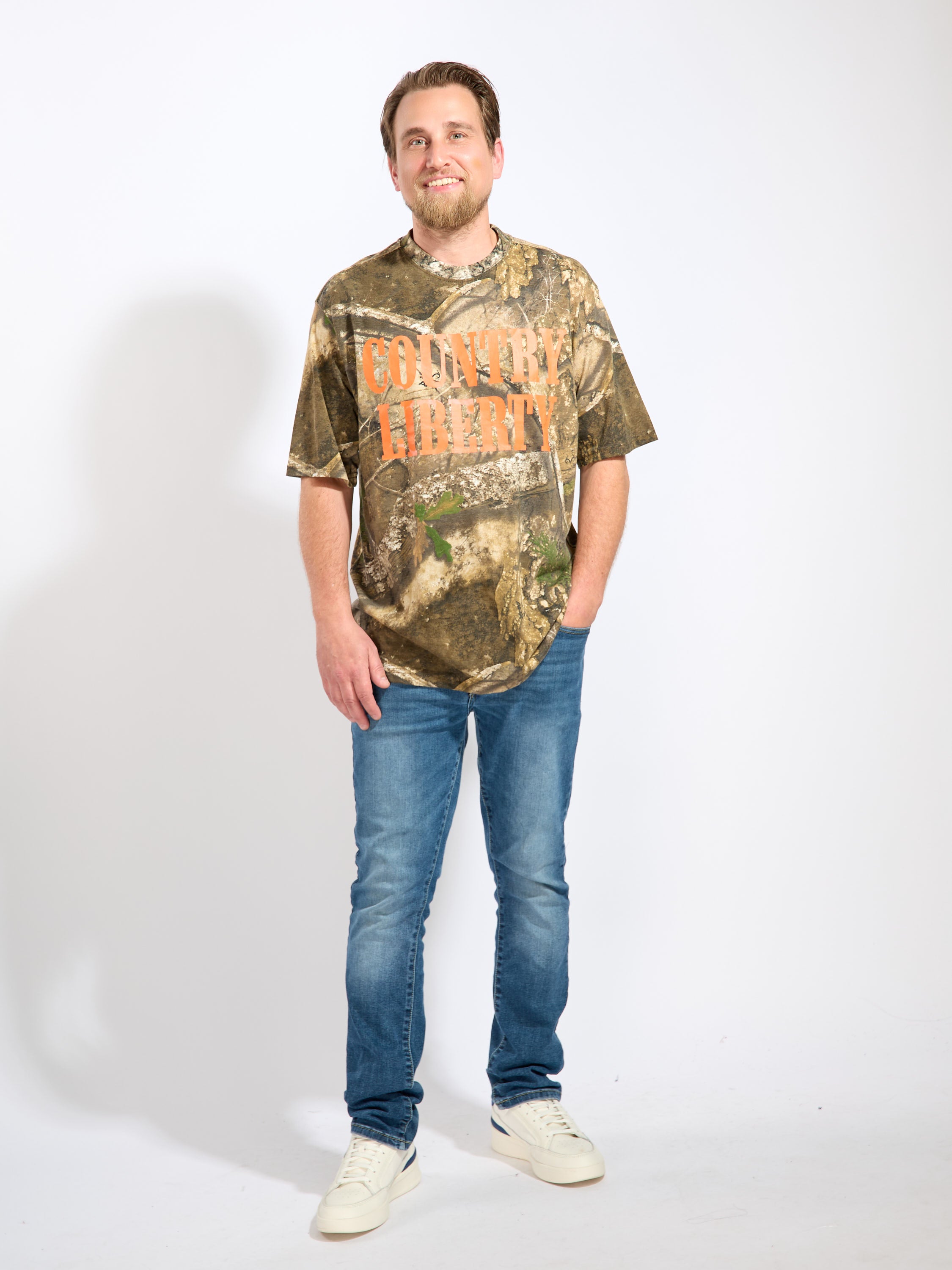 Country Liberty Realtree Hunter Tee