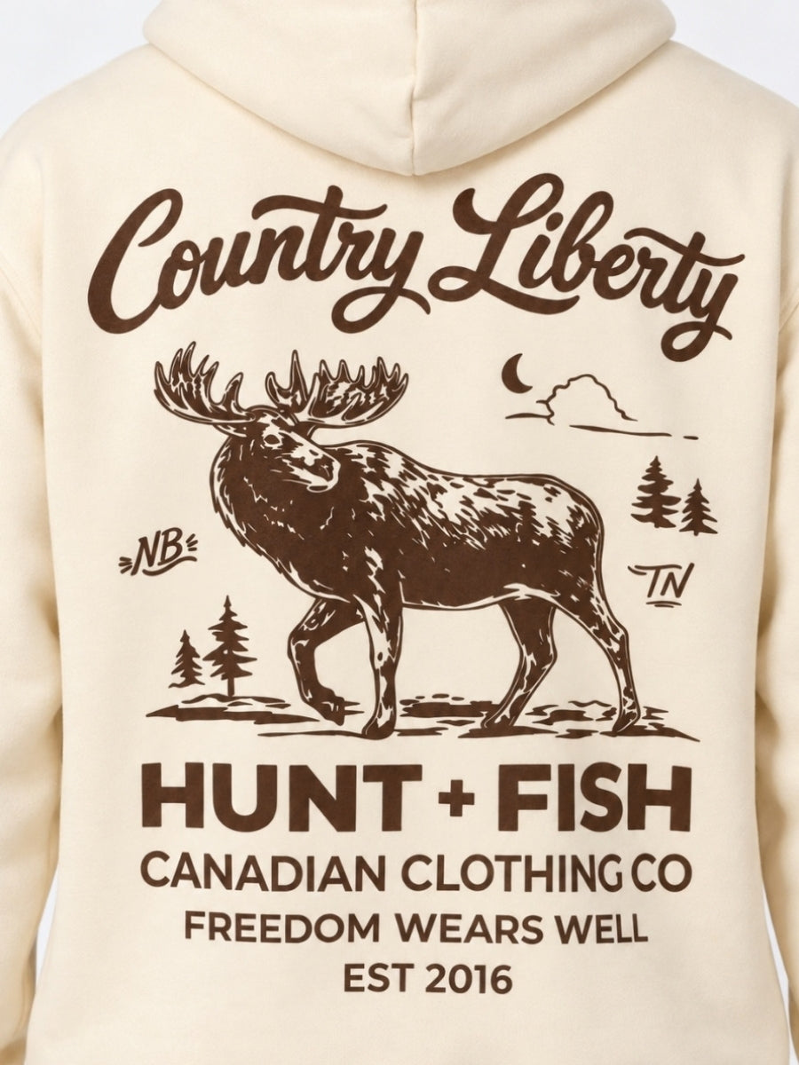 Country Liberty Hunt + Fish Hoodie