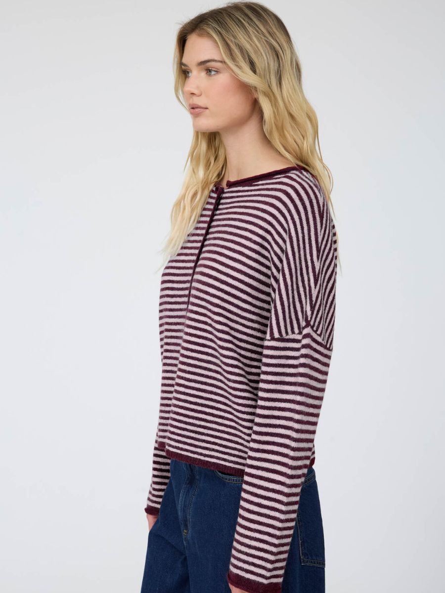Button-Up Oversized Long Sleeve Sweater