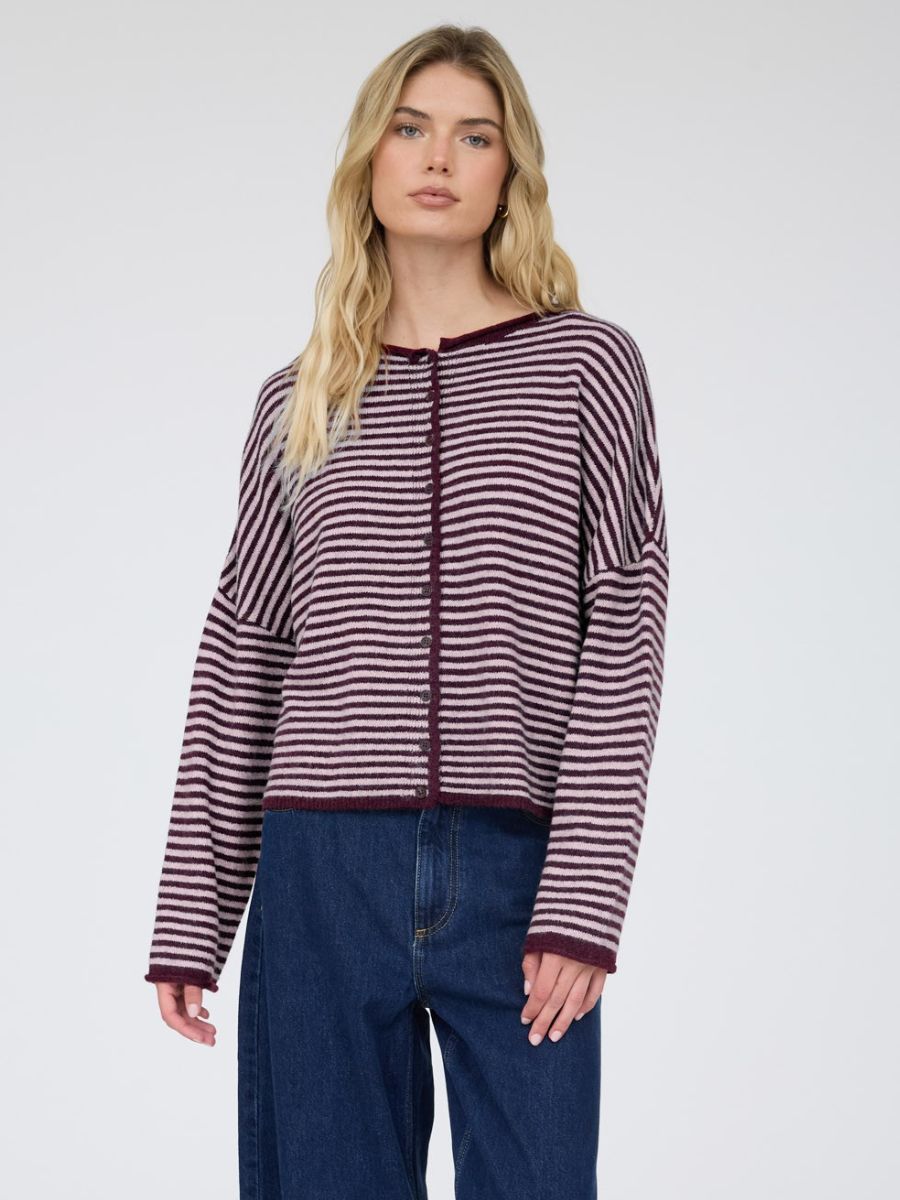 Button-Up Oversized Long Sleeve Sweater