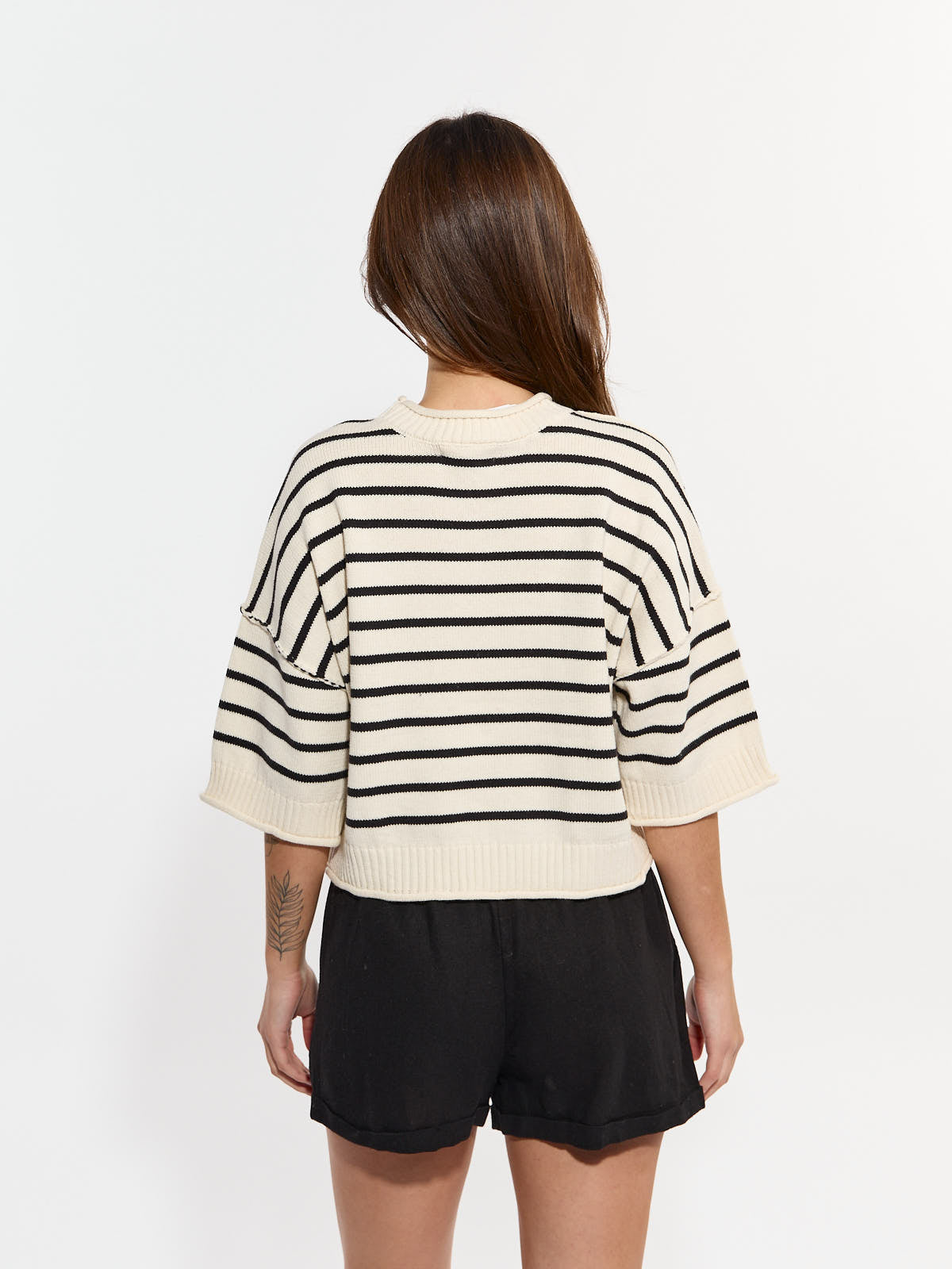 We The Free Short Sleeve Oversized Knit Top